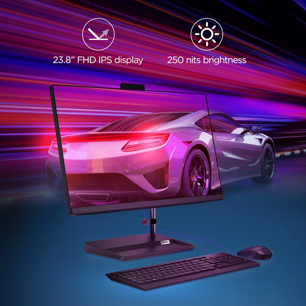 Lenovo IdeaCentre AIO 3 23.8 Inch Full HD IPS Display Intel Core i5 11th Gen Windows 11 Home Desktop (8GB, 512GB SSD, Intel Iris Xe)_12