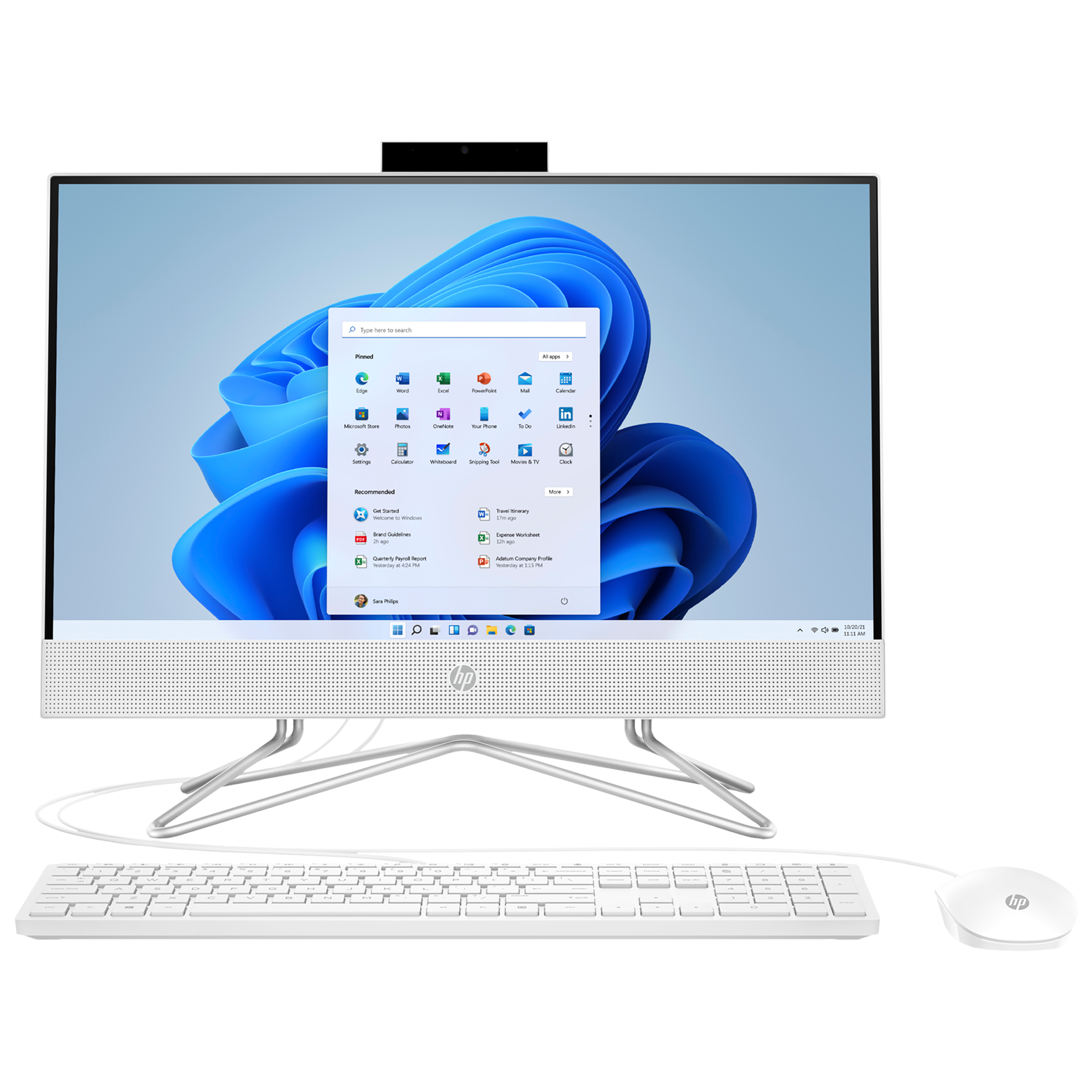 HP 22-dd2686in 21.5 Inch Full HD Display Intel Pentium Silver Windows 11 Home Desktop (8GB, 512GB SSD, Intel UHD 605)_1