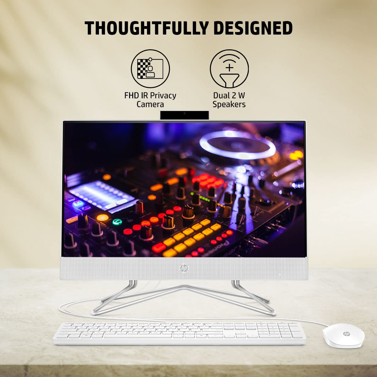HP 22-dd2686in 21.5 Inch Full HD Display Intel Pentium Silver Windows 11 Home Desktop (8GB, 512GB SSD, Intel UHD 605)_7