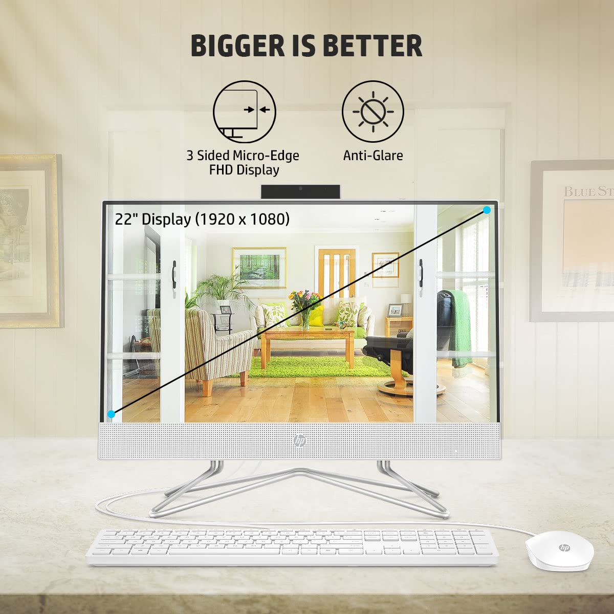 HP 22-dd2686in 21.5 Inch Full HD Display Intel Pentium Silver Windows 11 Home Desktop (8GB, 512GB SSD, Intel UHD 605)_12
