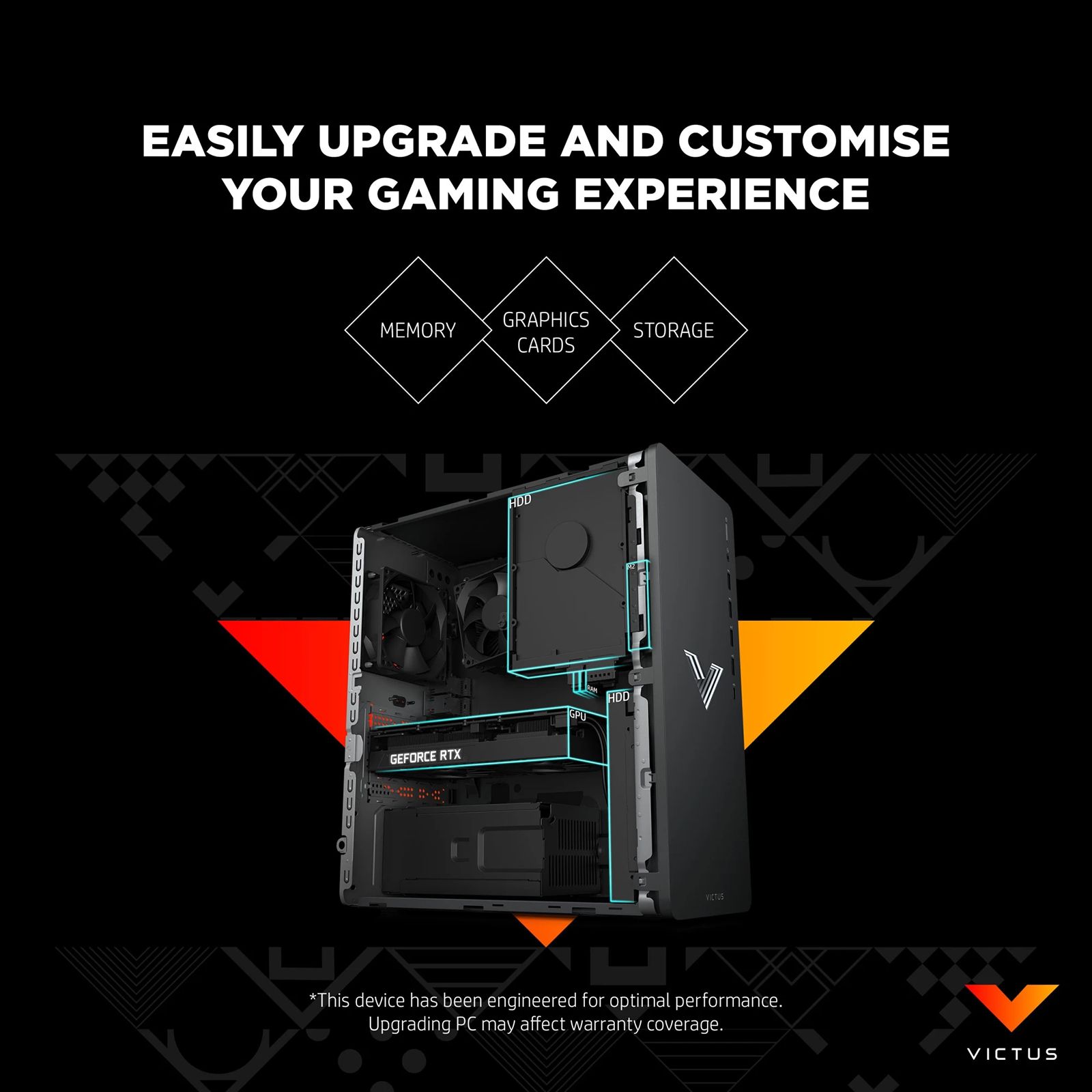 HP Victus TG02-0007in Core i7 Tower PC (16GB, 1TB SSD, NVIDIA GeForce RTX 3060, Windows 11 Home, Mica Silver) HP Victus TG02-0007in Core i7 Tower PC (16GB, 1TB SSD, NVIDIA GeForce RTX 3060, Windows 11 Home, Mica Silver)_5