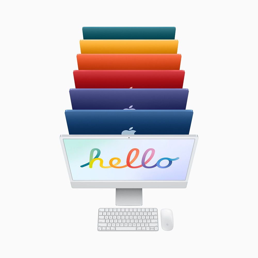 Apple iMac 24 Inch 4.5K Retina Display 2021 (M1 Chip, 8GB, 256GB, Apple, macOS Big Sur, Green) Apple iMac 24 Inch 4.5K Retina Display 2021 (M1 Chip, 8GB, 256GB, Apple, macOS Big Sur, Green)_4