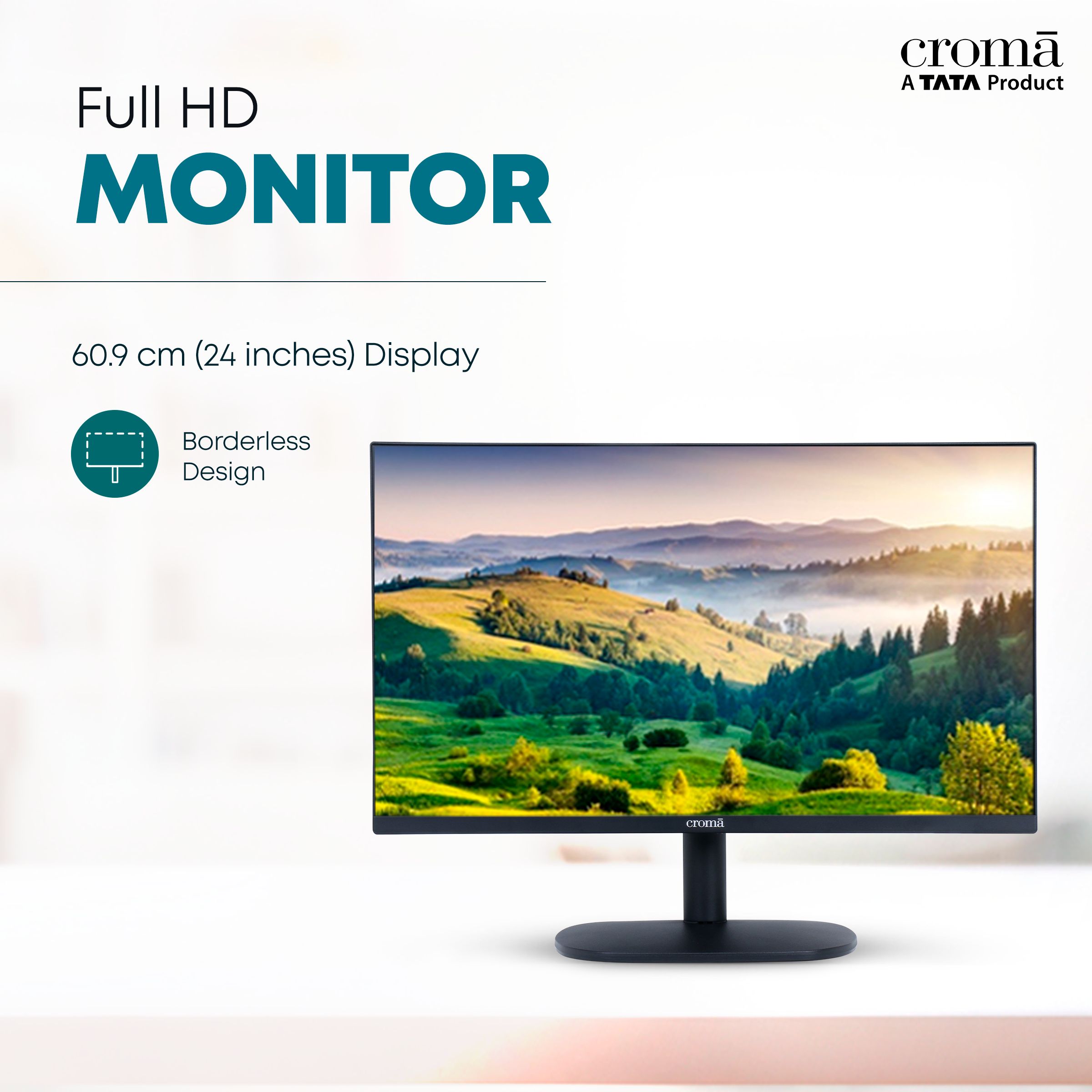 Croma 60.9 cm (24 inch) Full HD VA Panel LED Monitor With Built-in Speaker Croma 60.9 cm (24 inch) Full HD VA Panel LED Monitor With Built-in Speaker_8