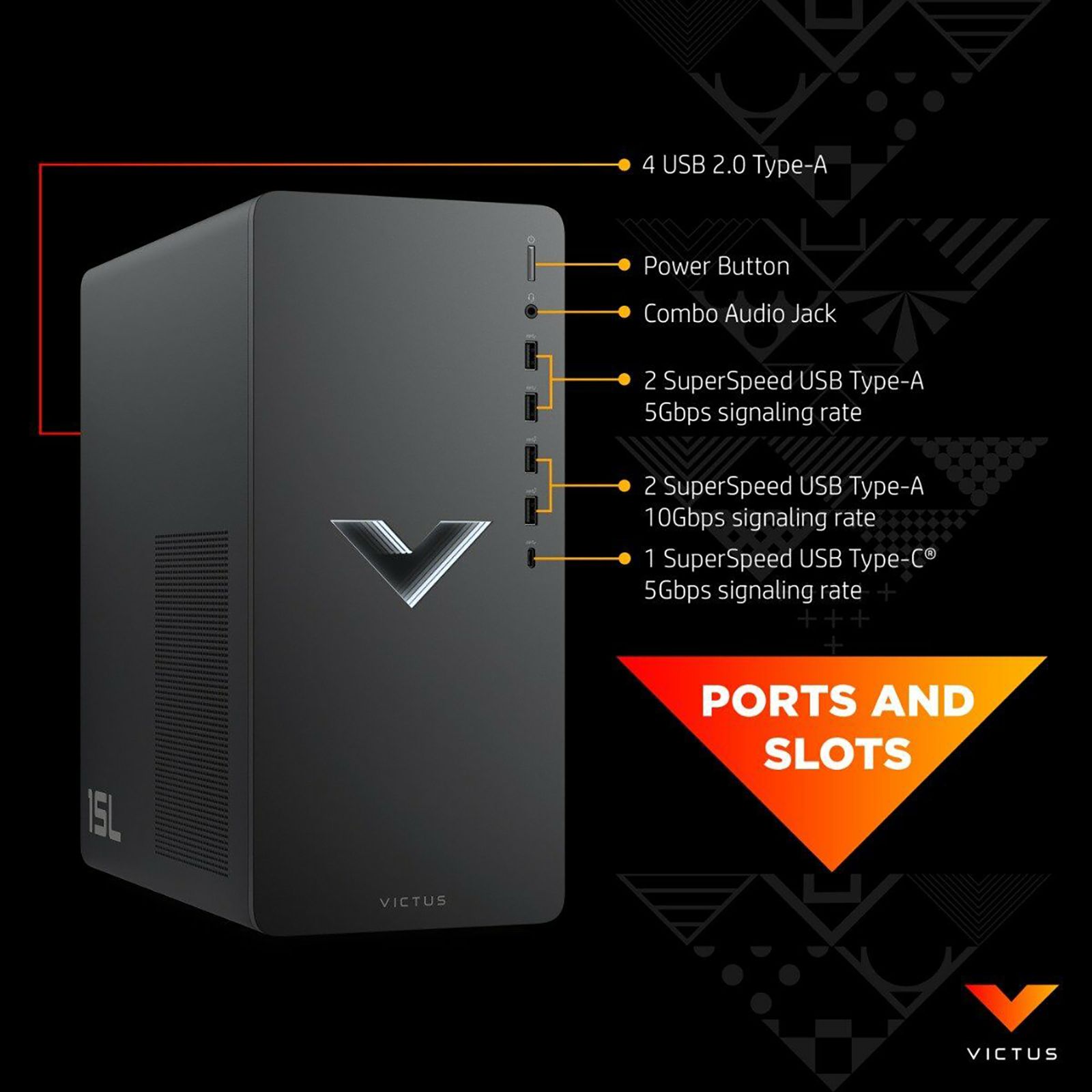 HP Victus Core i7 13th Gen CPU (16GB, 1TB HDD, 512GB SSD, NVIDIA GeForce RTX 3060, Windows 11 Home, Mica Silver Metal) HP Victus Core i7 13th Gen CPU (16GB, 1TB HDD, 512GB SSD, NVIDIA GeForce RTX 3060, Windows 11 Home, Mica Silver Metal)_9