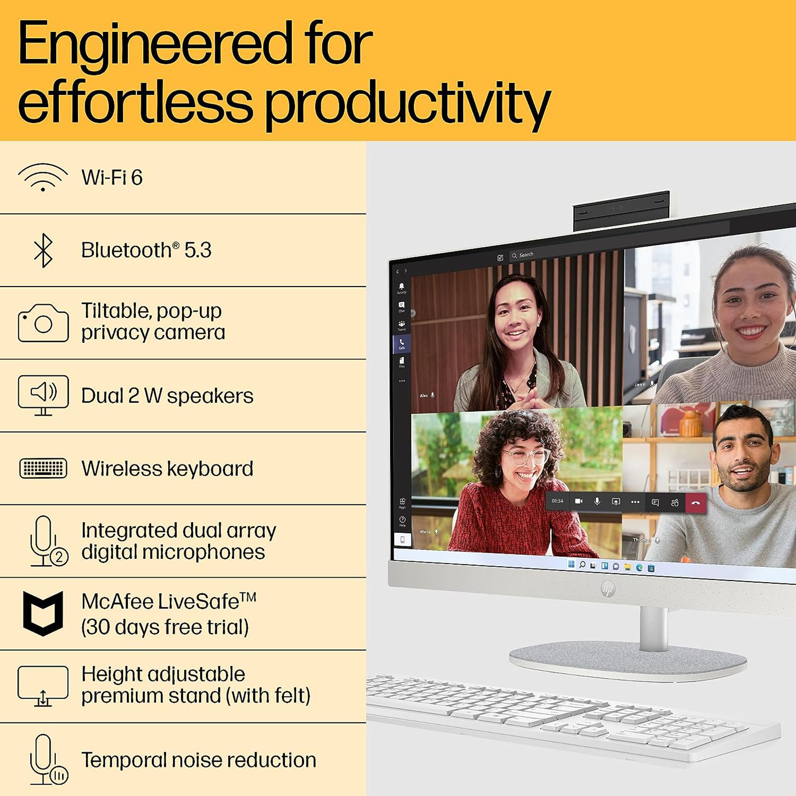 HP cr0403in 27 Inch FHD IPS Display Intel Core i7 13th Gen Windows 11 Home Desktop (16GB, 1TB SSD, Intel UMA)_13