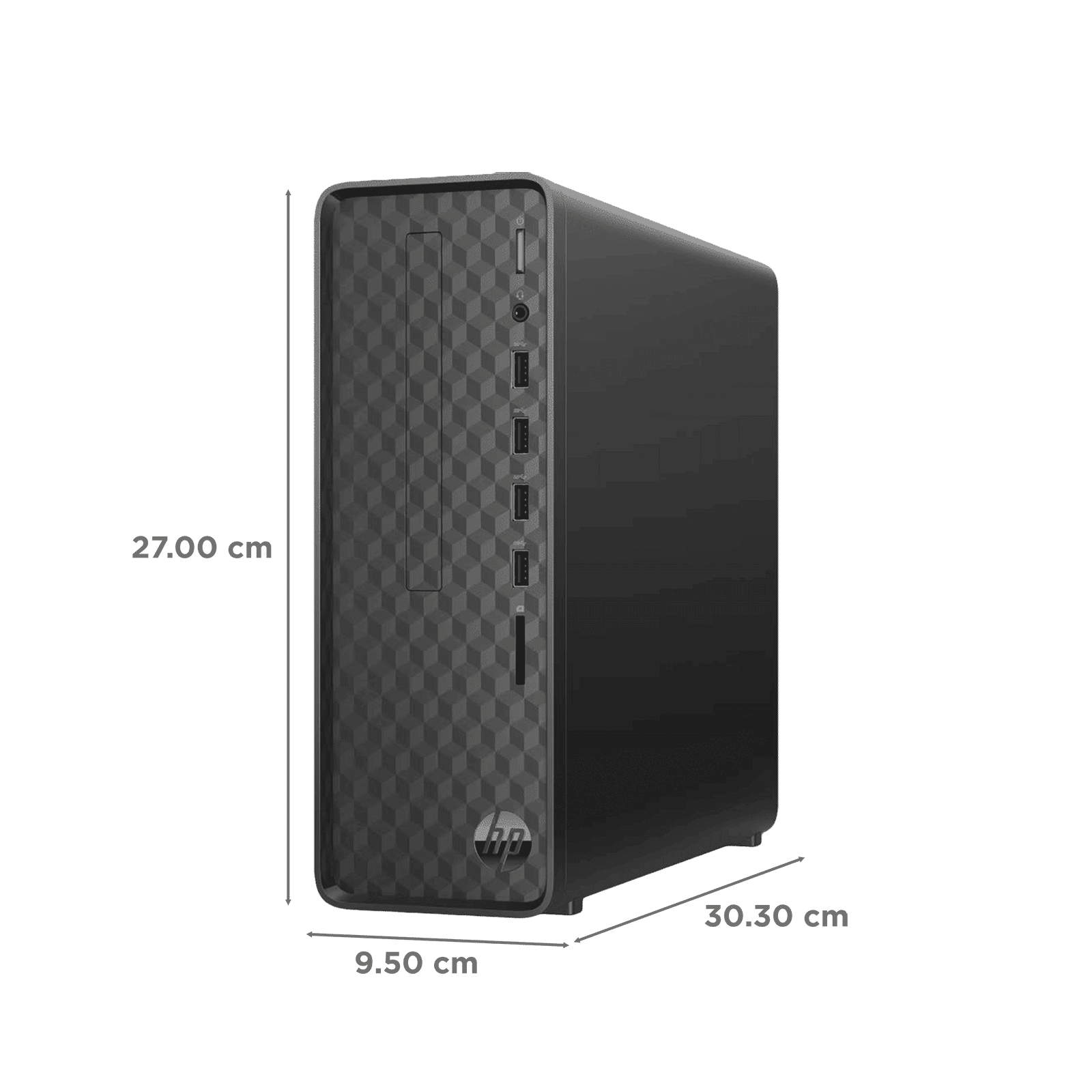 HP Slim S01-pF2888in Core i3 12th Gen Tower CPU (8GB, 512GB SSD, Intel UHD Graphics 730, Windows 11 Home, Dark Black) HP Slim S01-pF2888in Core i3 12th Gen Tower CPU (8GB, 512GB SSD, Intel UHD Graphics 730, Windows 11 Home, Dark Black)_2