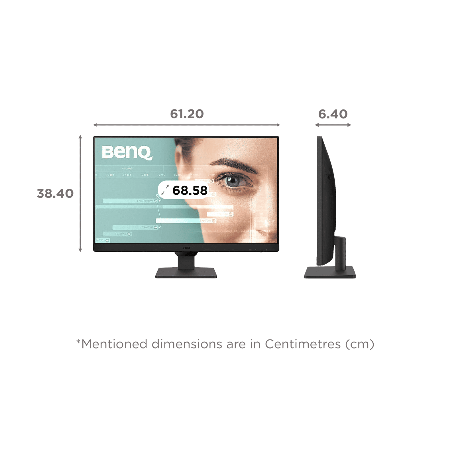 BenQ GW2790 68.58 cm (27 inch) Full HD IPS Panel LED-Backlit Bezel-Less Gaming Monitor with Brightness Intelligence Technology_2