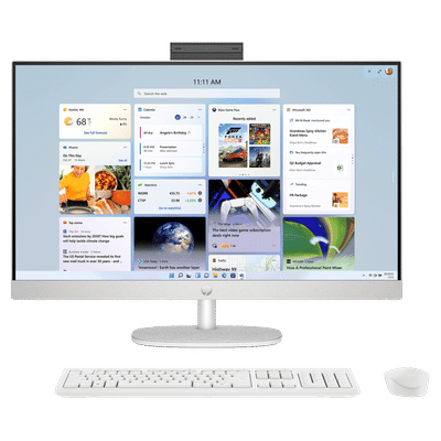 HP 27-cr1007in 27 Inch Full HD IPS Display Intel Core Ultra 7 Windows 11 Home Desktop (16GB, 1TB SSD, Intel Integrated)