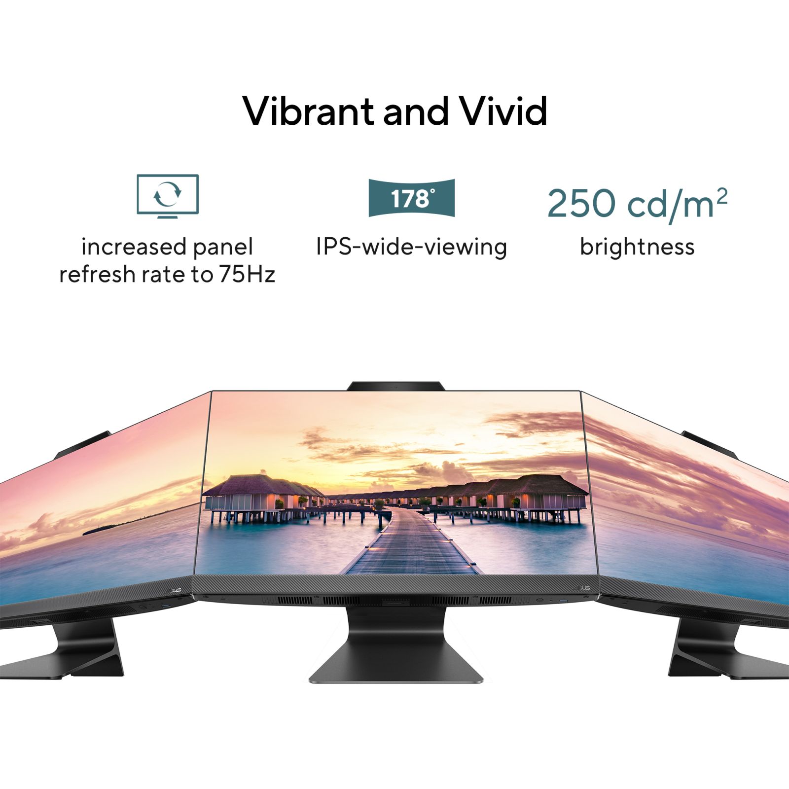 ASUS M3702WFA-BA002WS 27 Inch Full HD Display AMD Ryzen 5 7520U Windows 11 Home Desktop (16GB, 512GB SSD, AMD Radeon)_9