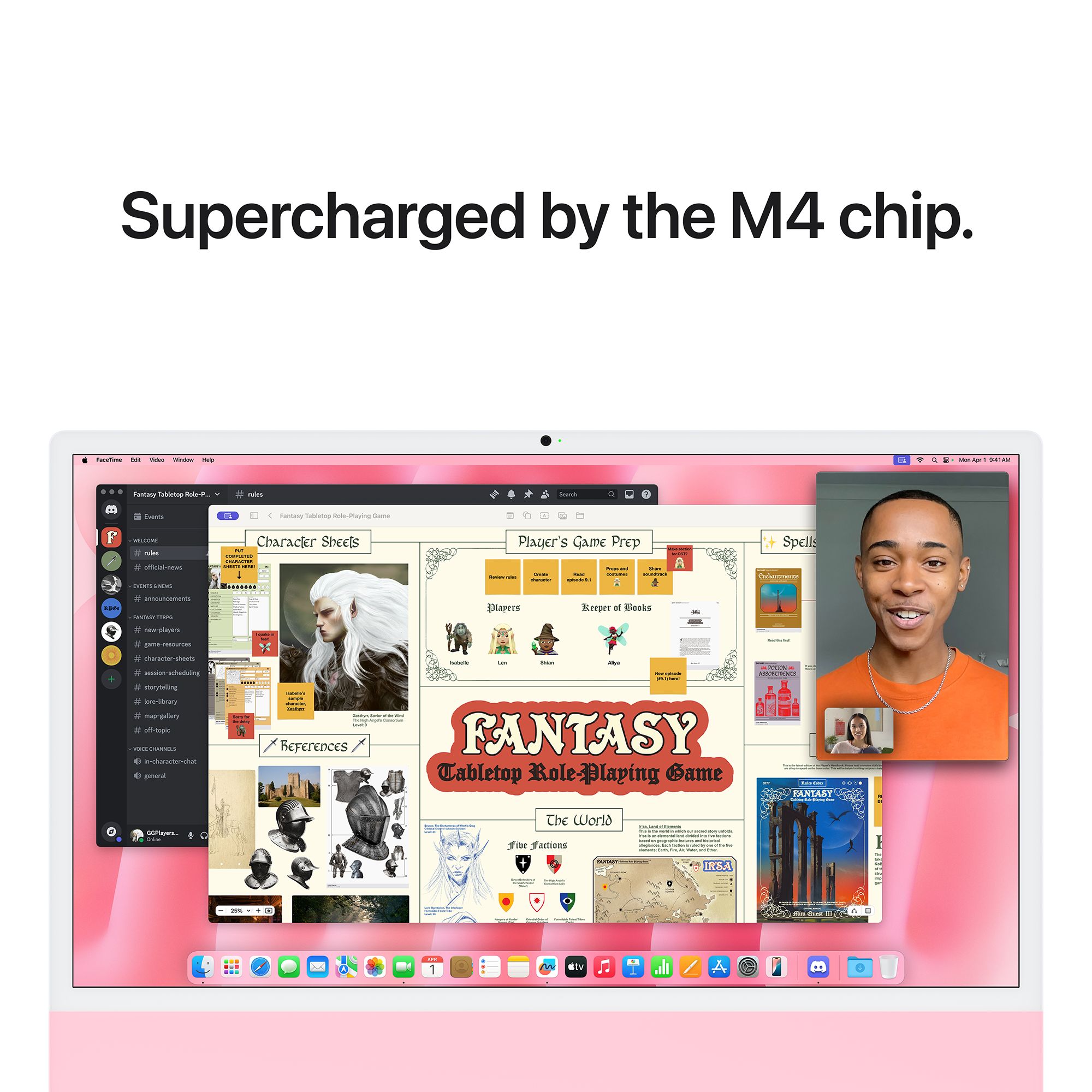 Apple iMac 24 Inch 4.5K Retina Display 2024 (16GB, 256GB, M4 Chip, macOS Sequoia, Pink) Apple iMac 24 Inch 4.5K Retina Display 2024 (16GB, 256GB, M4 Chip, macOS Sequoia, Pink)_6