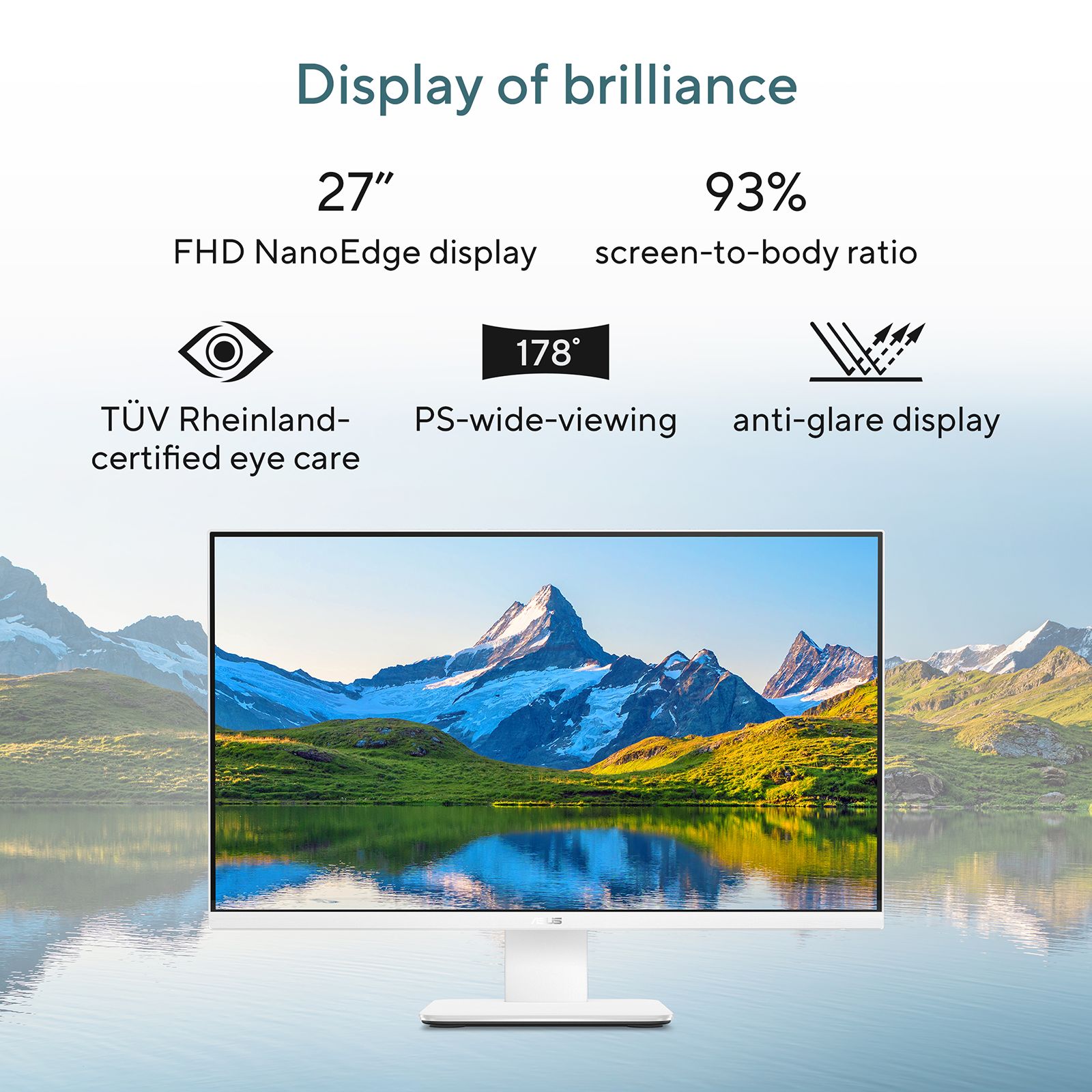 ASUS AiO V470 V470VAB-KWPE001WS 27 Inch Full HD IPS Display Intel Core i3 13th Gen Windows 11 Home Desktop (8GB, 512GB SSD, Intel UHD)_9