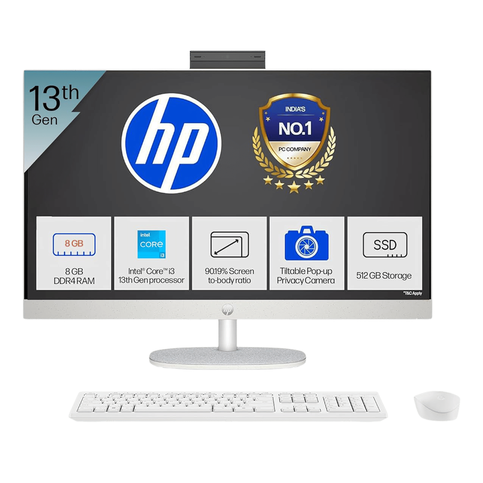 HP Essentials 27-cr0902in 27 Inch Full HD IPS Display Intel Core i3 13th Gen Windows 11 Home Desktop (8GB, 512GB SSD, Intel UMA) HP Essentials 27-cr0902in 27 Inch Full HD IPS Display Intel Core i3 13th Gen Windows 11 Home Desktop (8GB, 512GB SSD, Intel UMA)_1