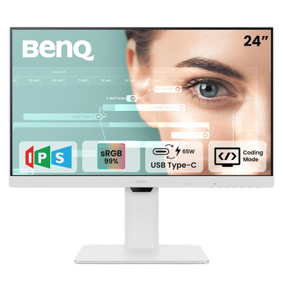 BenQ 60.45 cm (23.8 inch) Full HD IPS Panel
                      LCD Height Adjustable Monitor with LED Backlight