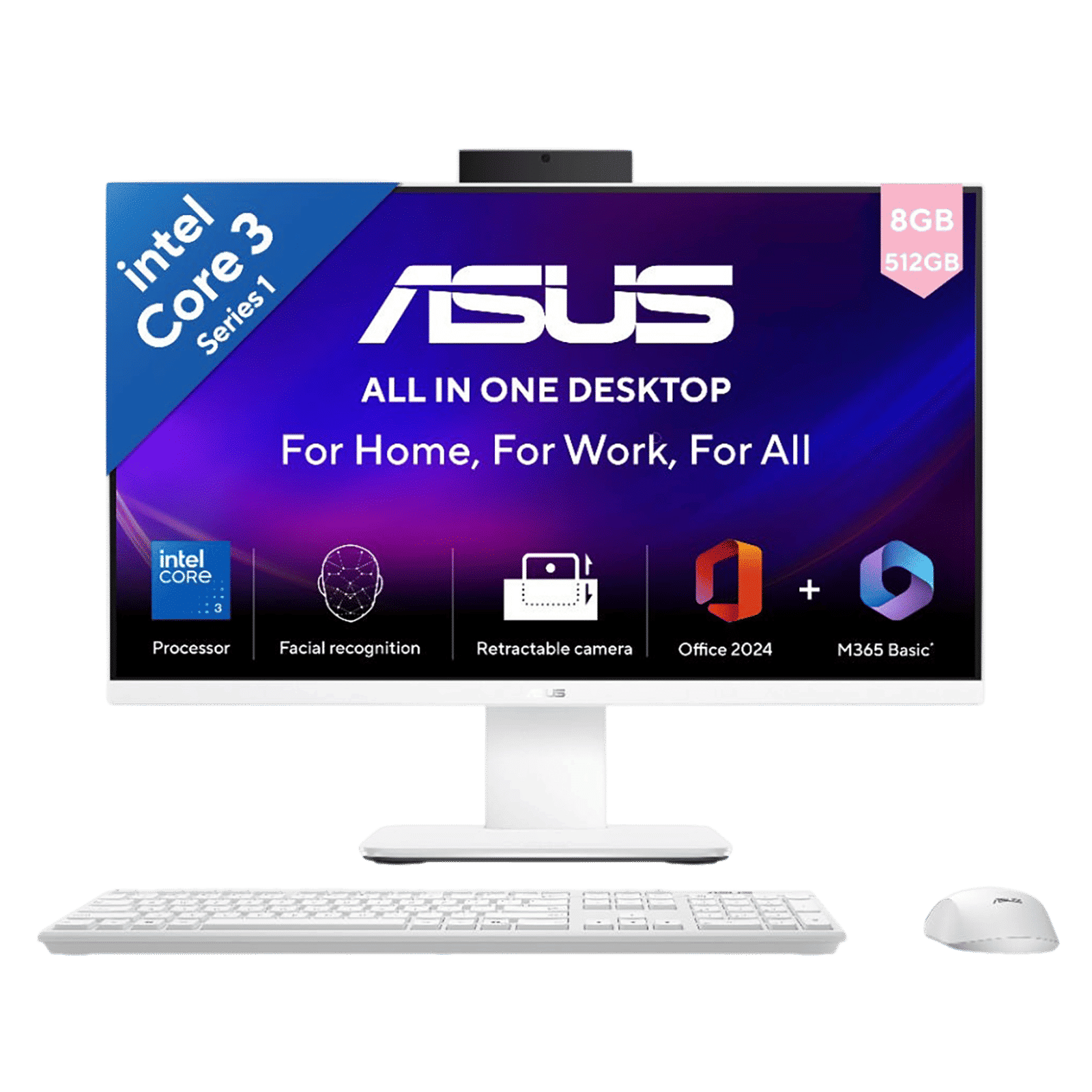 ASUS AiO 27 Inch Full HD IPS Display Intel Core i3 Windows 11 Home Desktop (8GB, 512GB SSD, Intel Graphics) ASUS AiO 27 Inch Full HD IPS Display Intel Core i3 Windows 11 Home Desktop (8GB, 512GB SSD, Intel Graphics)_1