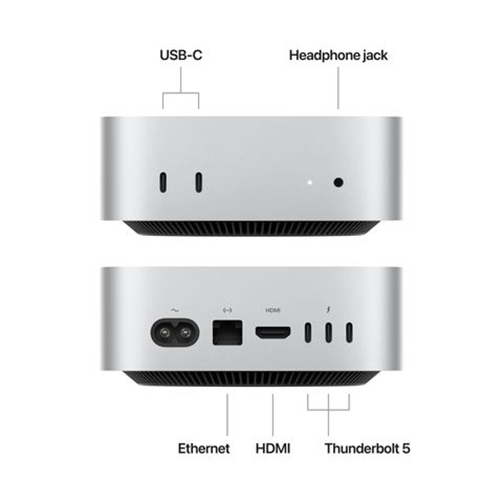Apple Mac mini M4 Pro Chip 2024 Mini Tower (24GB, 512GB SSD, Apple 16-core GPU, macOS Sequoia, Silver) Apple Mac mini M4 Pro Chip 2024 Mini Tower (24GB, 512GB SSD, Apple 16-core GPU, macOS Sequoia, Silver)_6