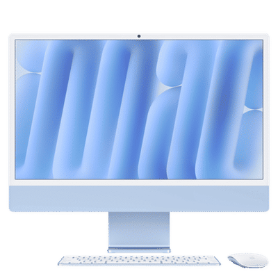 Apple iMac 24 Inch 4.5K Retina Display 2024 (16GB, 256GB, M4 Chip, macOS Sequoia, Blue)