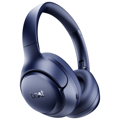 boAt Rockerz 551 ANC Pro Bluetooth Headphone with Mic (Active Noise Cancellation, Over Ear, Bold Blue)