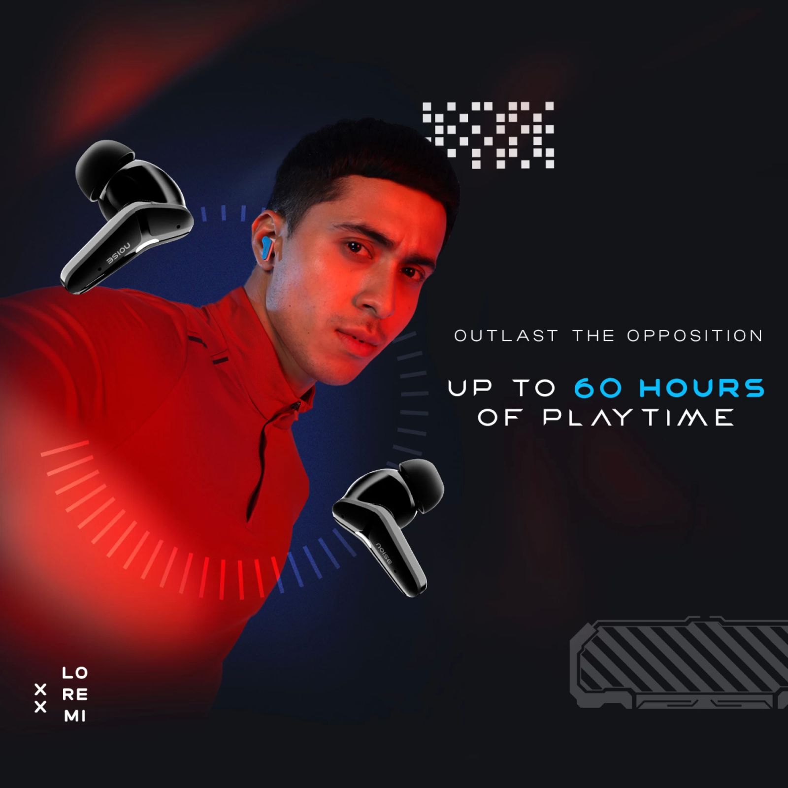 noise Buds MVP 102 TWS Earbuds with Environmental Noise Cancellation (IPX5 Water Resistant, Up to 60 Hours Playtime, Onyx Black) noise Buds MVP 102 TWS Earbuds with Environmental Noise Cancellation (IPX5 Water Resistant, Up to 60 Hours Playtime, Onyx Black)_5