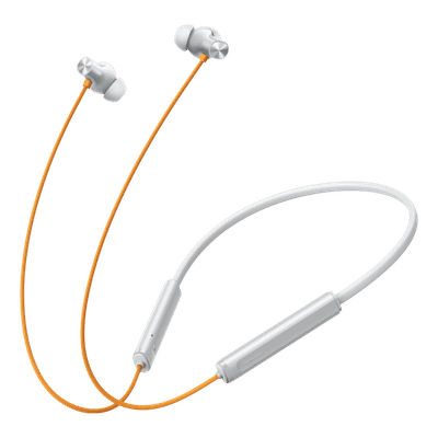 realme Buds Wireless 5 Neckband with Active Noise Cancellation (IP55 Dust & Water Resistant, Smart De-Wind Technology, Dawn Silver)