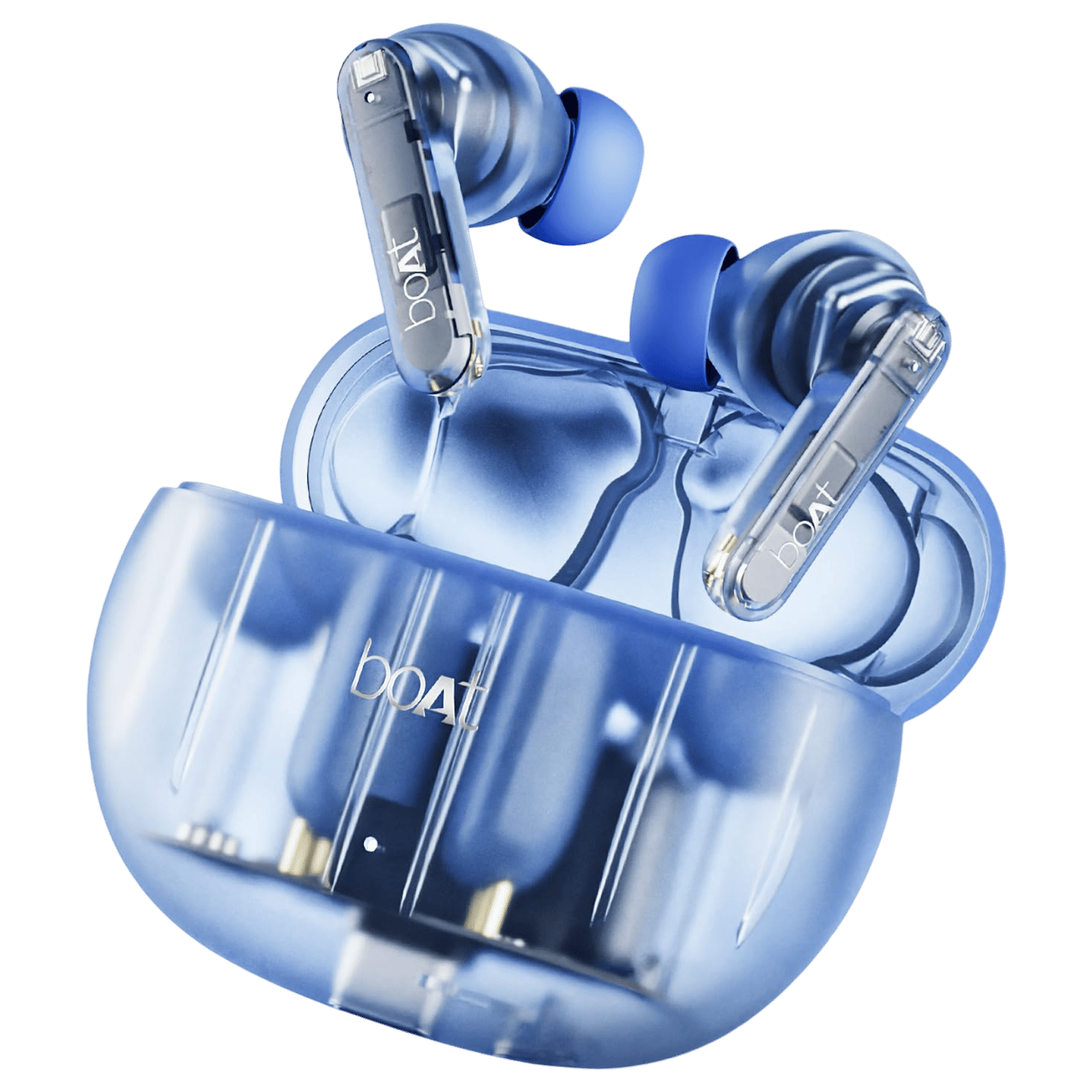 boAt Airdopes 191 ANC TWS Earbuds with Active Noise Cancellation (IPX5 Splash Resistant, 4Mics ENx, Pellucid Blue) boAt Airdopes 191 ANC TWS Earbuds with Active Noise Cancellation (IPX5 Splash Resistant, 4Mics ENx, Pellucid Blue)_1