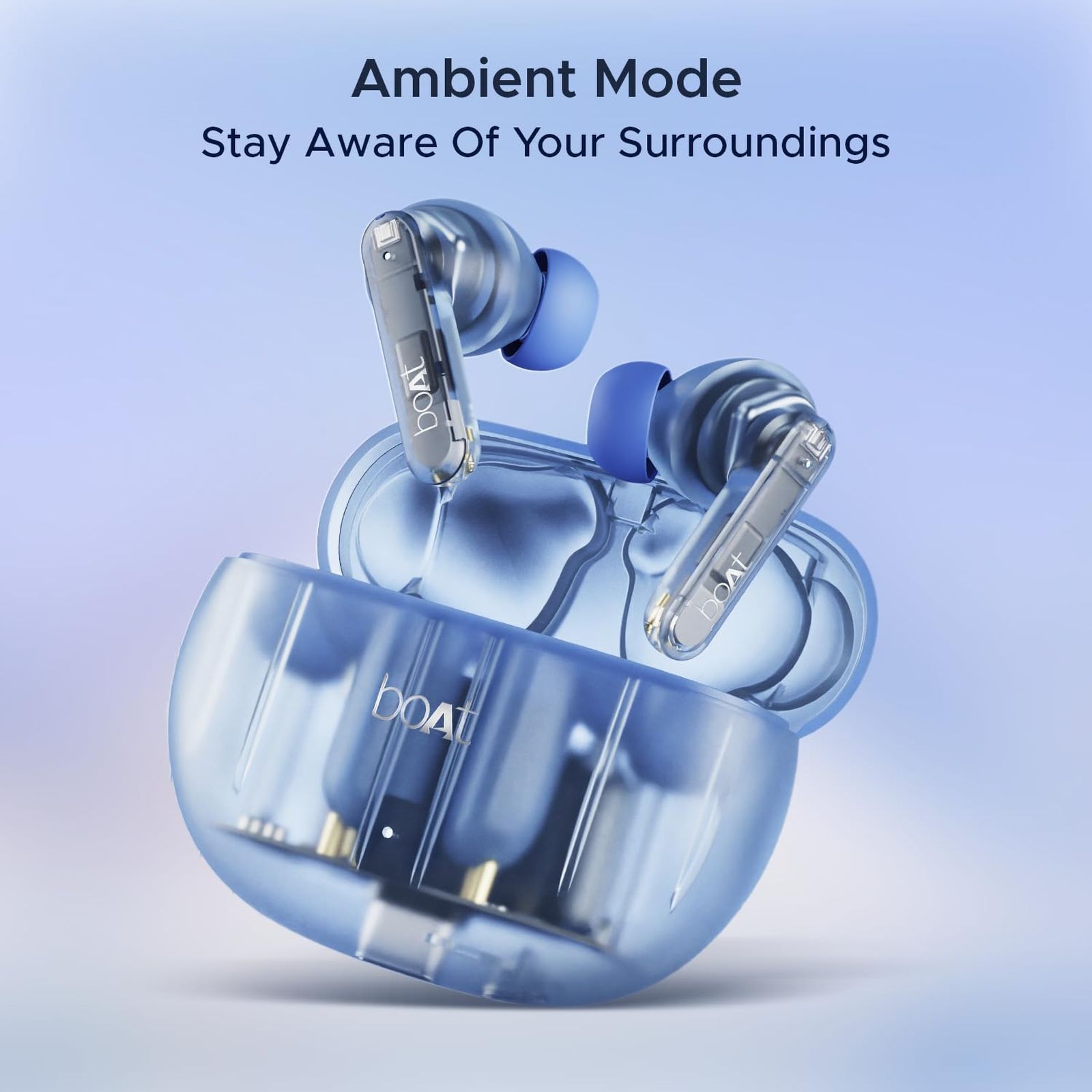 boAt Airdopes 191 ANC TWS Earbuds with Active Noise Cancellation (IPX5 Splash Resistant, 4Mics ENx, Pellucid Blue) boAt Airdopes 191 ANC TWS Earbuds with Active Noise Cancellation (IPX5 Splash Resistant, 4Mics ENx, Pellucid Blue)_9