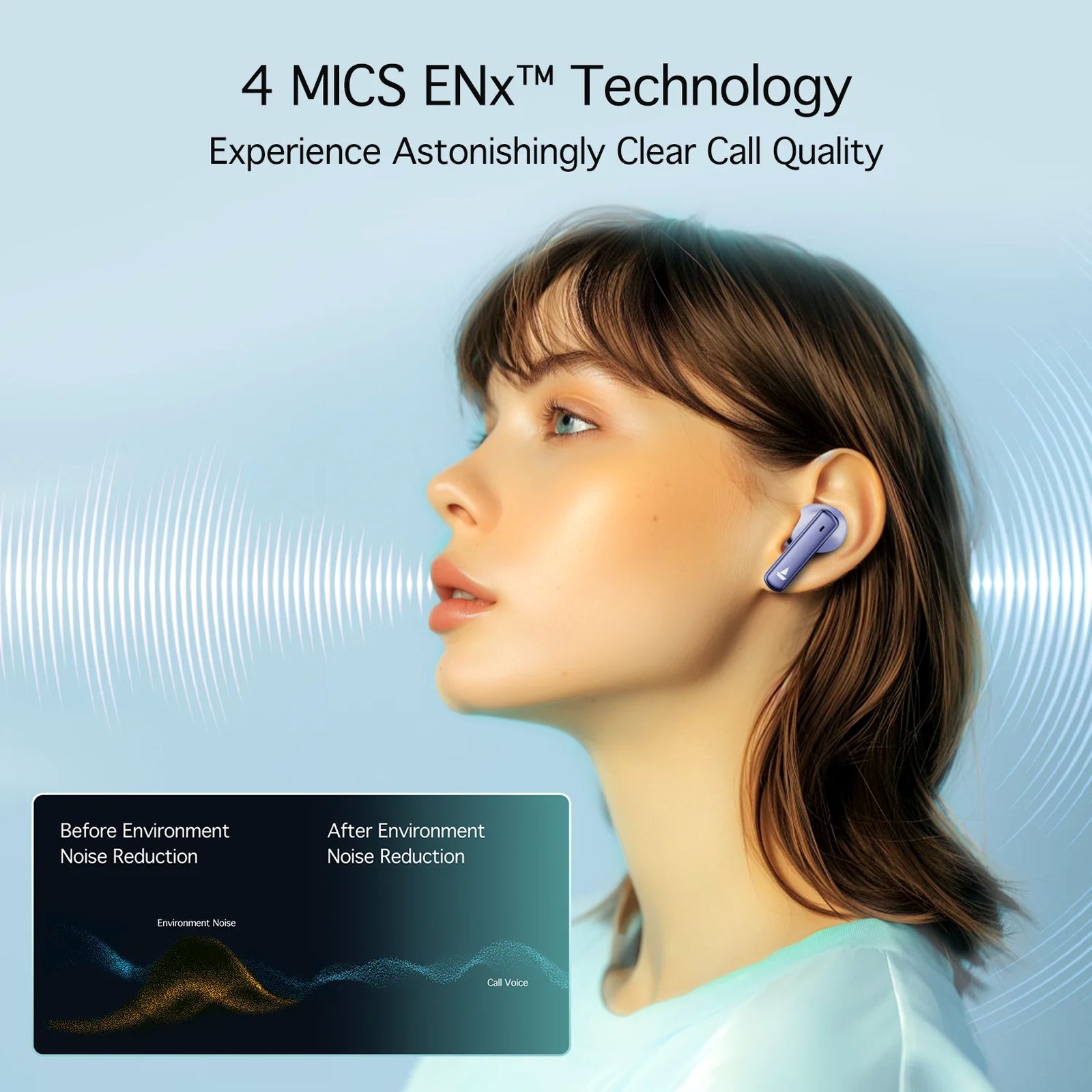 boAt Airdopes 181 Pro TWS Earbuds with Environmental Noise Cancellation (IPX5 Water Resistant, 4 Mics ENx Technology, Lilac Serenity) boAt Airdopes 181 Pro TWS Earbuds with Environmental Noise Cancellation (IPX5 Water Resistant, 4 Mics ENx Technology, Lilac Serenity)_5