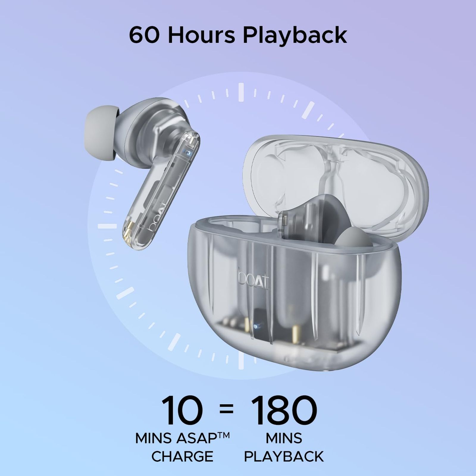 boAt Airdopes 191 ANC TWS Earbuds with Active Noise Cancellation (IPX5 Splash Resistant, 4Mics ENx, Pellucid White) boAt Airdopes 191 ANC TWS Earbuds with Active Noise Cancellation (IPX5 Splash Resistant, 4Mics ENx, Pellucid White)_4