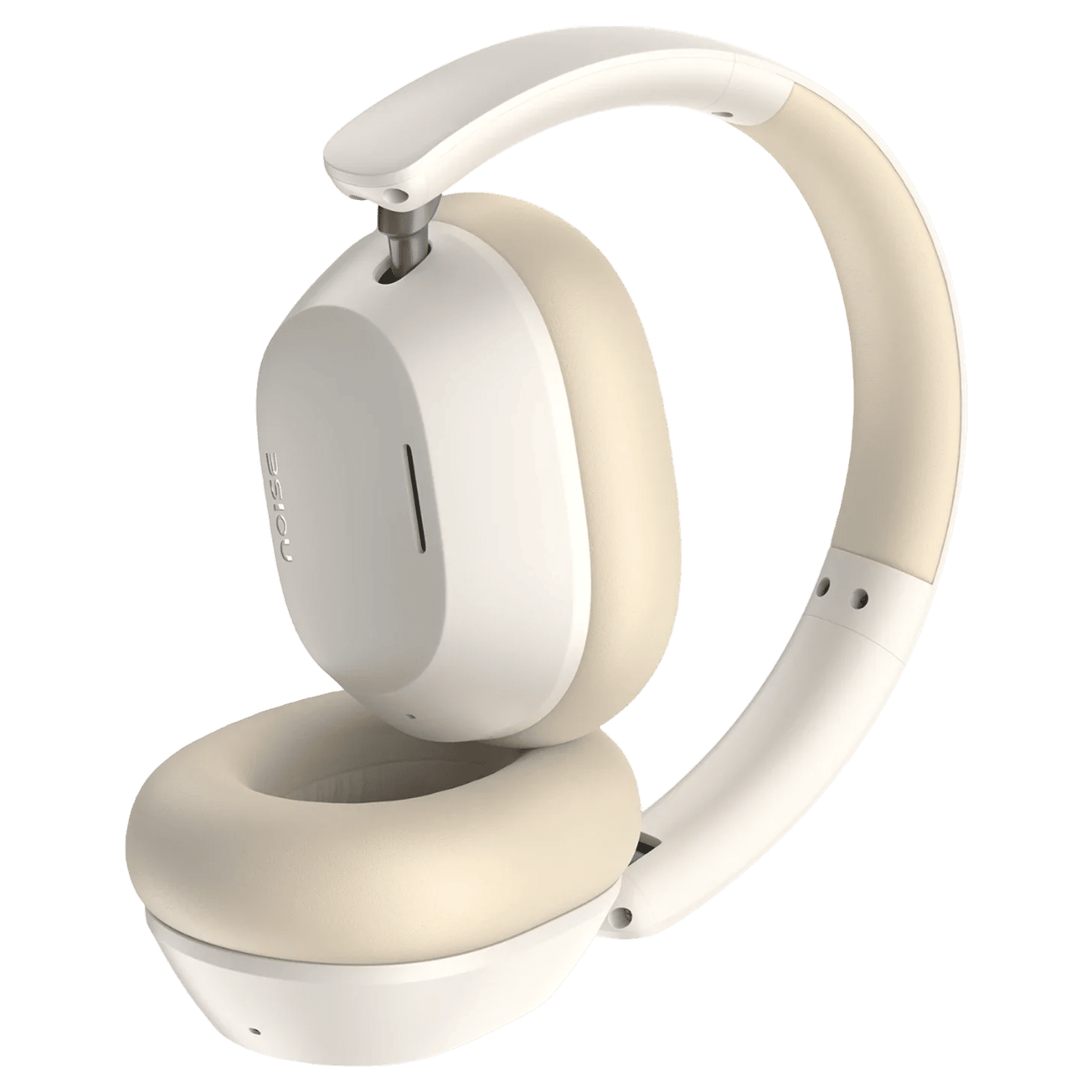 noise Airwave Max 5 Bluetooth Headphone with Mic (Adaptive Hybrid ANC, On Ear, Calm Beige)_6