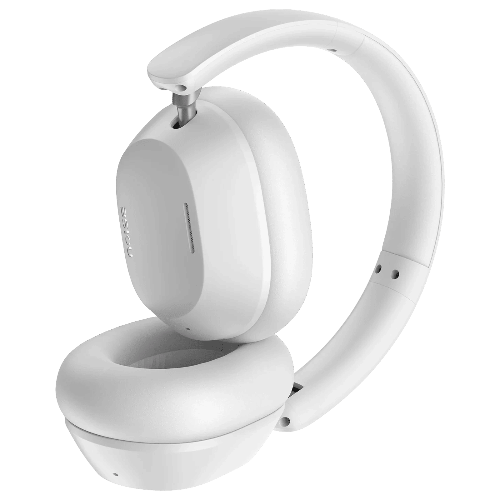 noise Airwave Max 5 Bluetooth Headphone with Mic (Adaptive Hybrid ANC, On Ear, Calm White)_6