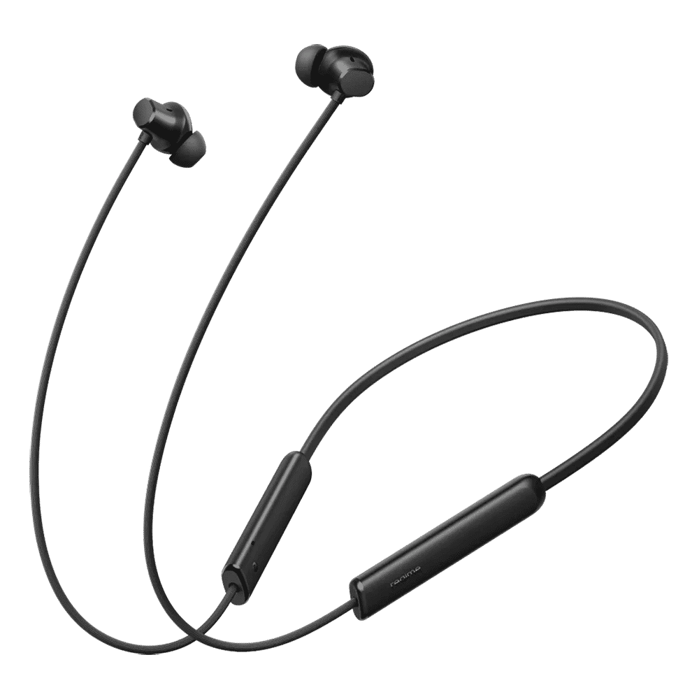 realme Buds Wireless 5 Lite Neckband with Environmental Noise Cancellation (IP55 Dust & Water Resistant, Dual Device Connection, Void Black) realme Buds Wireless 5 Lite Neckband with Environmental Noise Cancellation (IP55 Dust & Water Resistant, Dual Device Connection, Void Black)_1