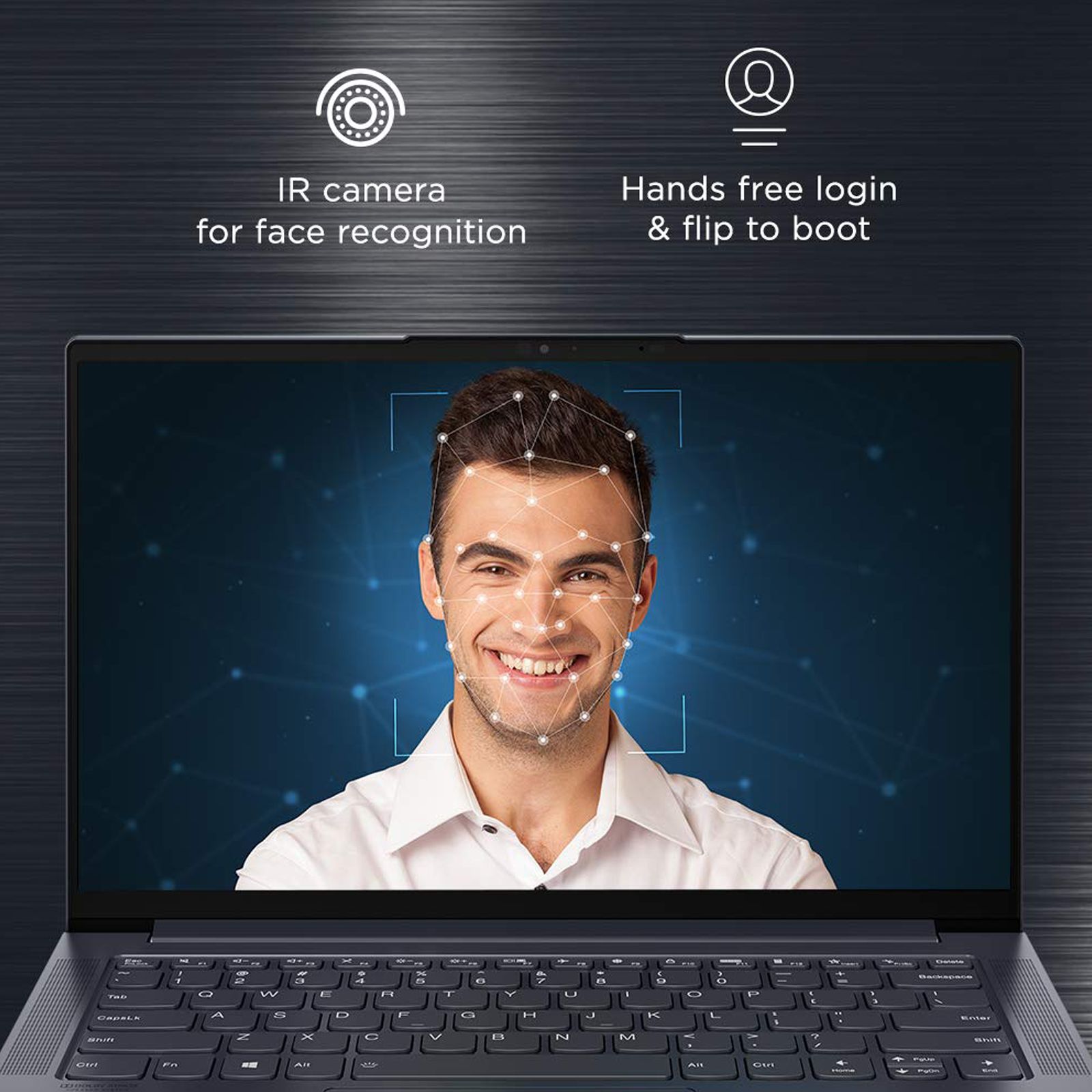 Lenovo Yoga Slim 7 Intel Evo Core i5 11th Gen (14 inch, 16GB, 512GB, Windows 10, MS Office 2019, Intel Iris Xe Graphics, FHD IPS Display, Slate Grey, 82A300DFIN)_8