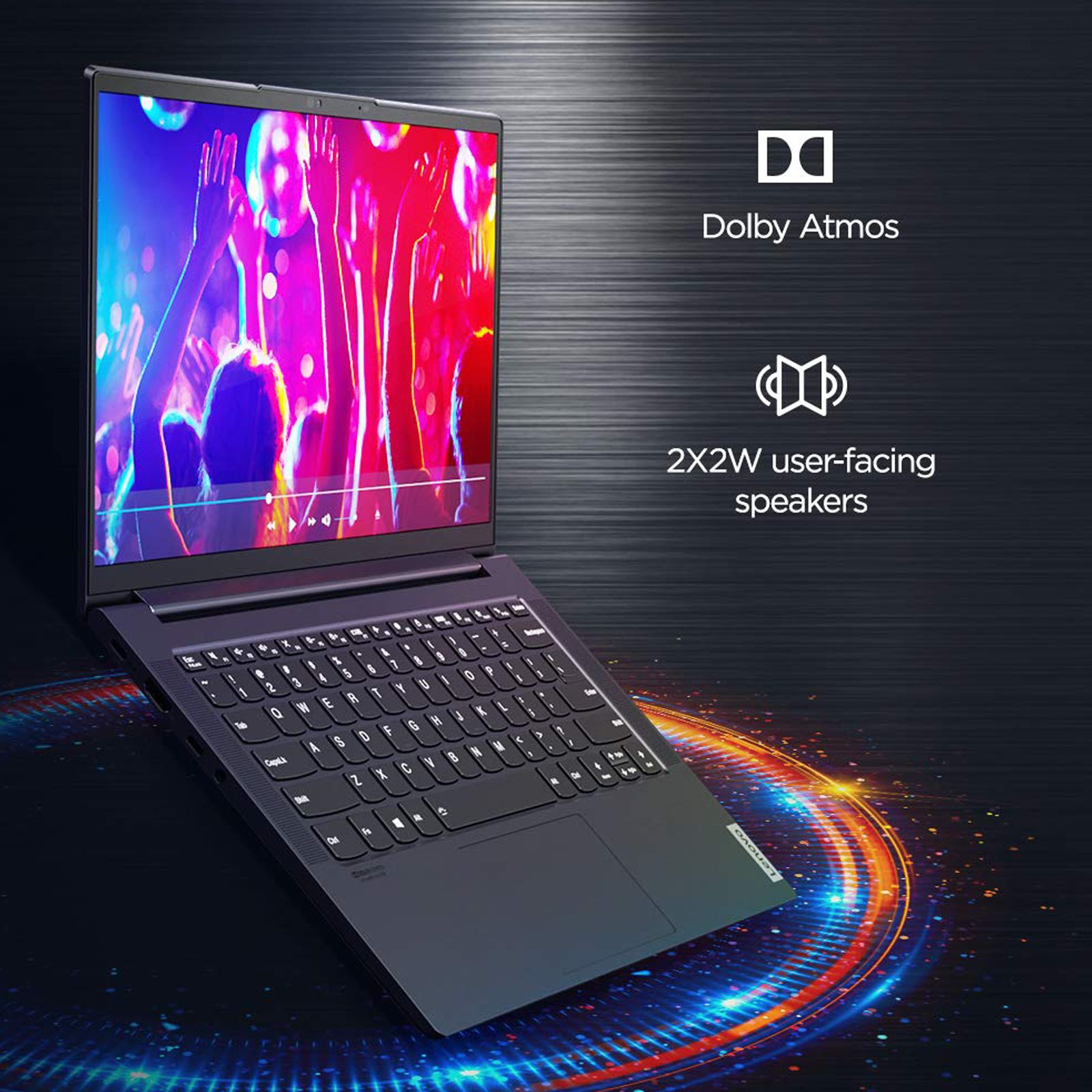 Lenovo Yoga Slim 7 Intel Evo Core i5 11th Gen (14 inch, 16GB, 512GB, Windows 10, MS Office 2019, Intel Iris Xe Graphics, FHD IPS Display, Slate Grey, 82A300DFIN)_12