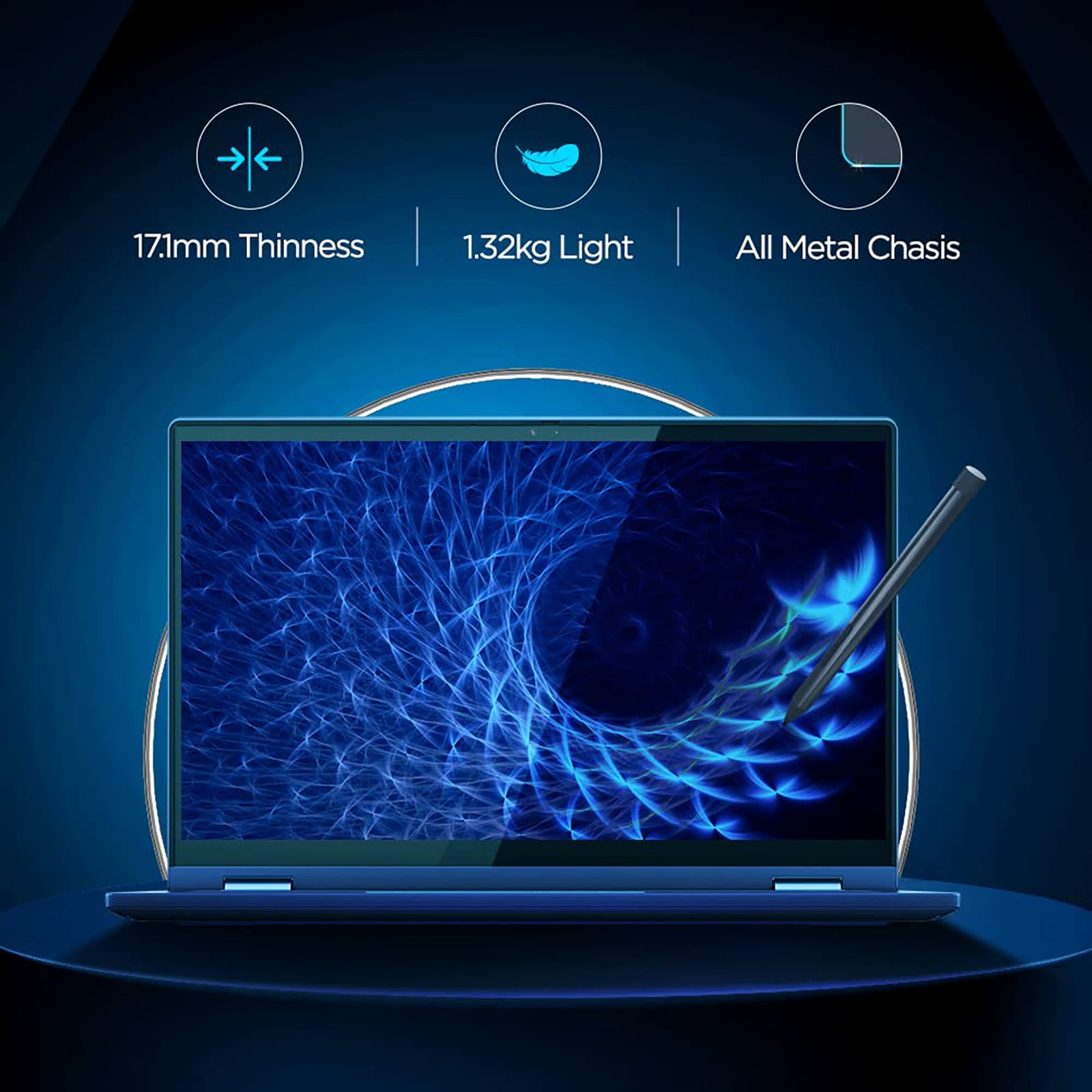 Lenovo Yoga6 7UIN AMD Ryzen 5 (13.3 inch, 16GB, 512GB, Windows 11, MS Office 2021, AMD Radeon Graphics, FHD IPS Display, Abyss Blue, 82ND007UIN) Lenovo Yoga6 7UIN AMD Ryzen 5 (13.3 inch, 16GB, 512GB, Windows 11, MS Office 2021, AMD Radeon Graphics, FHD IPS Display, Abyss Blue, 82ND007UIN)_12
