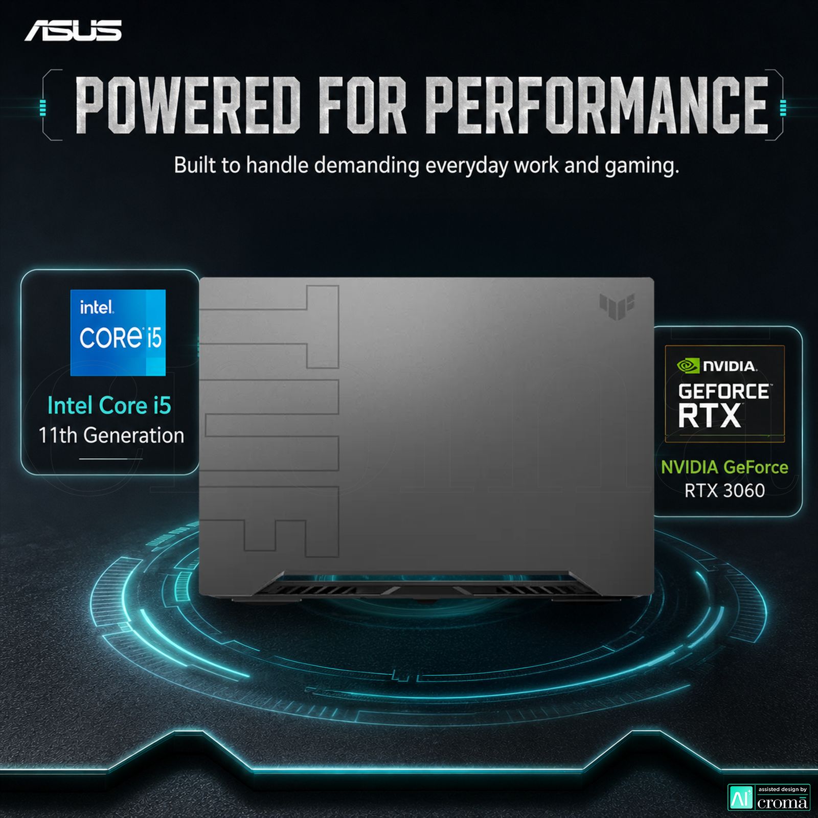 ASUS TUF Dash F15 Intel Core i5 11th Gen (15.6 inch, 16GB, 512GB, Windows 11, MS Office 2019, NVIDIA GeForce RTX 3060 Graphics, FHD IPS Display, Eclipse Grey, FX516PMZ-HN183WS) ASUS TUF Dash F15 Intel Core i5 11th Gen (15.6 inch, 16GB, 512GB, Windows 11, MS Office 2019, NVIDIA GeForce RTX 3060 Graphics, FHD IPS Display, Eclipse Grey, FX516PMZ-HN183WS)_6