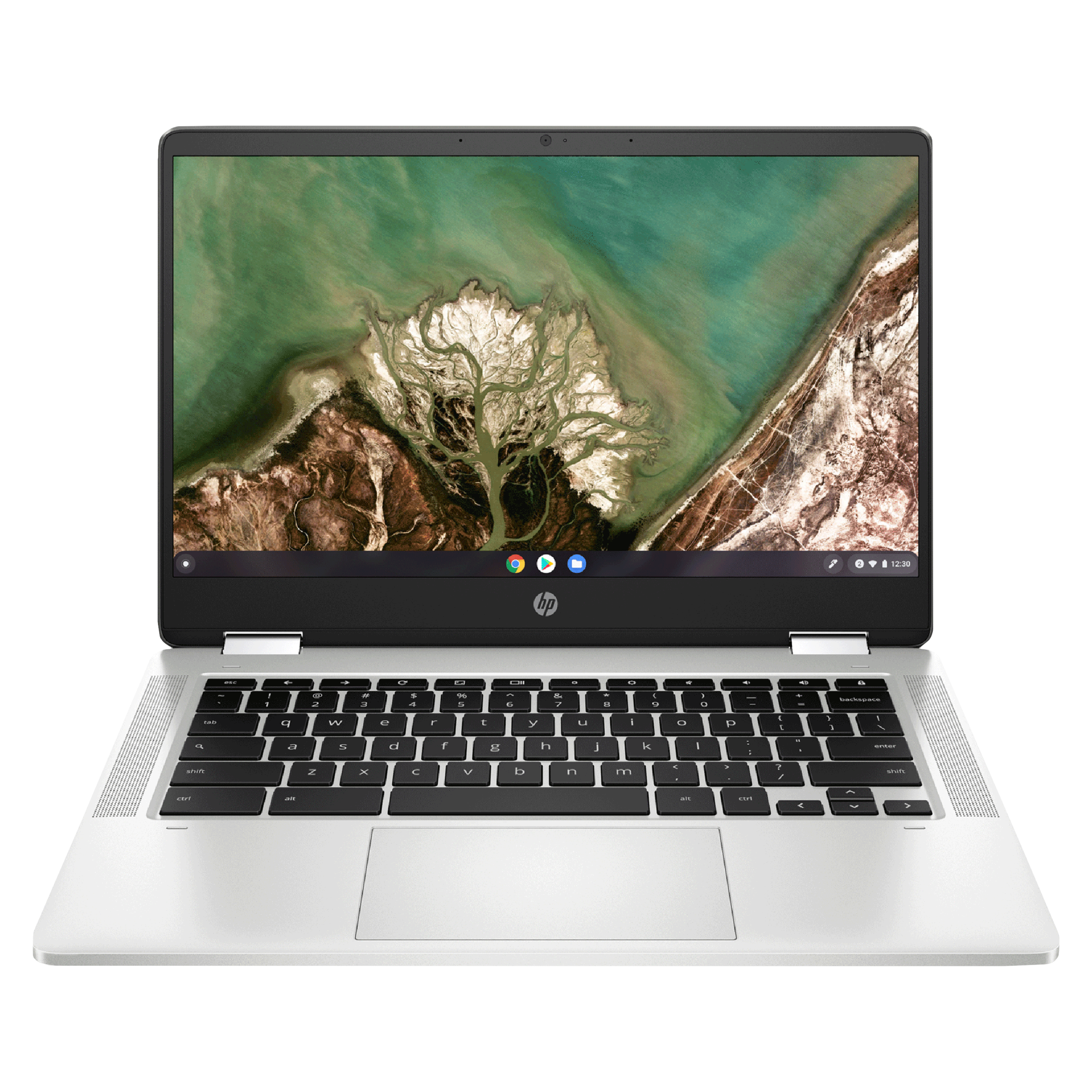 HP x360 14a-cb0007AU Chromebook AMD 3015Ce (4GB, 64GB, Chrome OS, 14 inch, Silver, 4X3G1PA#ACJ)_1