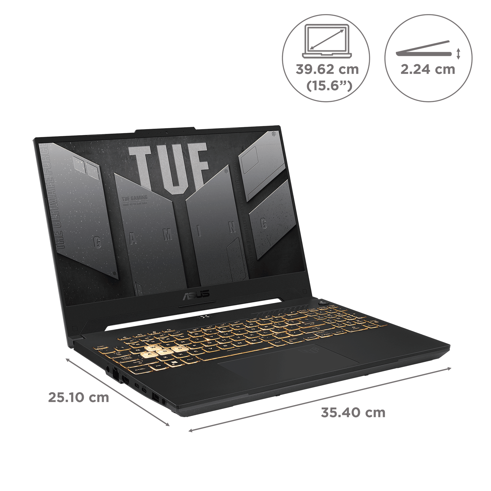 ASUS TUF F15 FA507RE-HN043WS AMD Ryzen 7 (15.6 inch, 16GB, 1TB, Windows 11, MS Office 2019, NVIDIA GeForce RTX 3050 Ti Graphics, FHD IPS Display, Mecha Grey, 90NR08Y1-M002M0)_2
