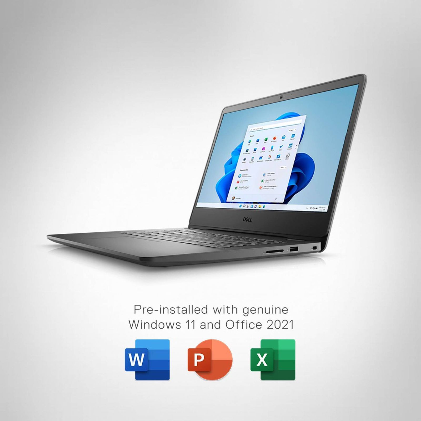 DELL 14 Vostro 3405 AMD Ryzen 3 (14 inch, 8GB, 1TB, Windows 11, MS Office 2021, AMD Radeon Vega Graphics, FHD IPS Display, Accent Black, D552234WIN9B)_9