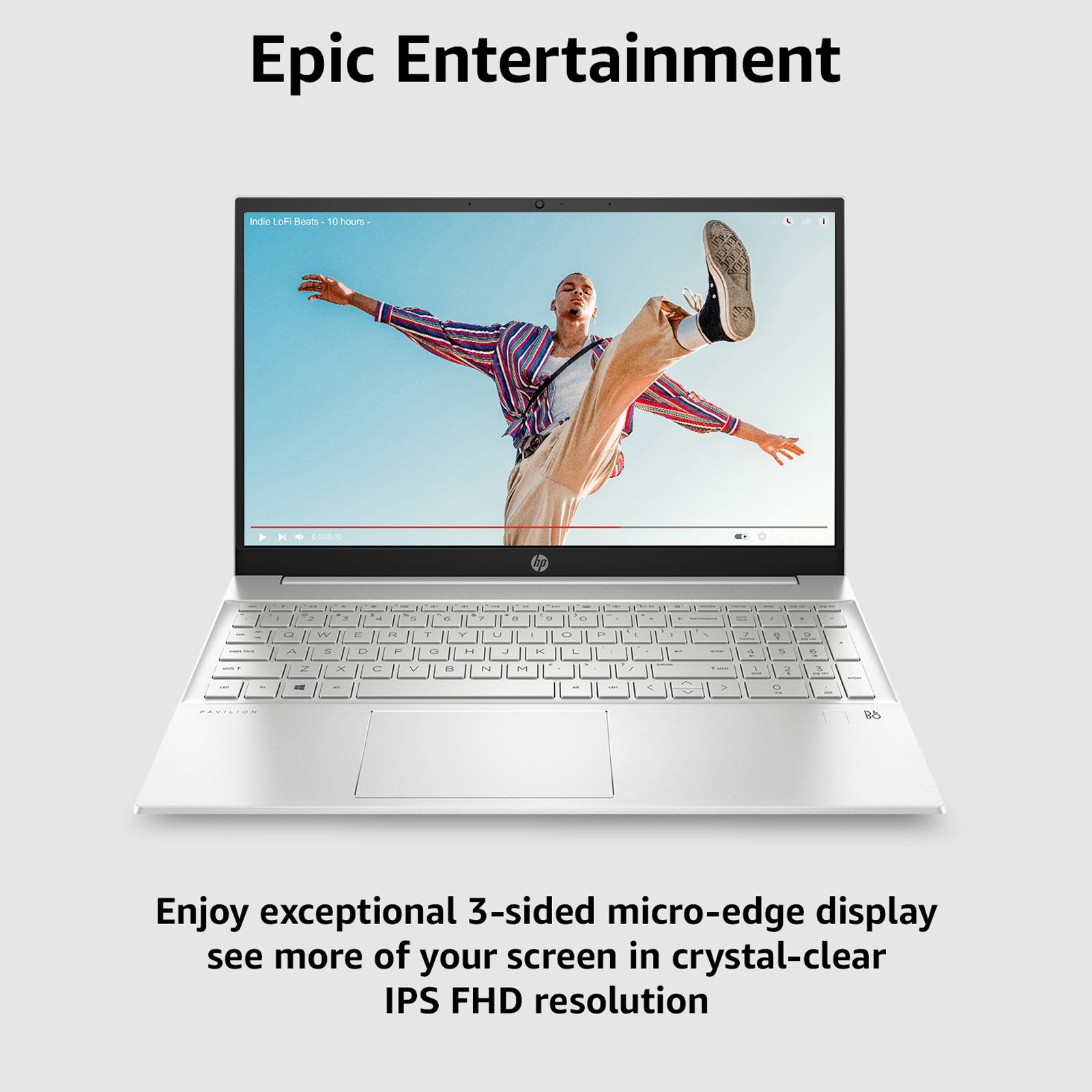 HP Pavilion 15-eg2009TU Intel Core i5 12th Gen (15.6 inch, 8GB, 512GB, Windows 11, MS Office 2021, Intel Iris Xe Graphics, FHD IPS Display, Natural Silver, 67U22PA#ACJ)_19