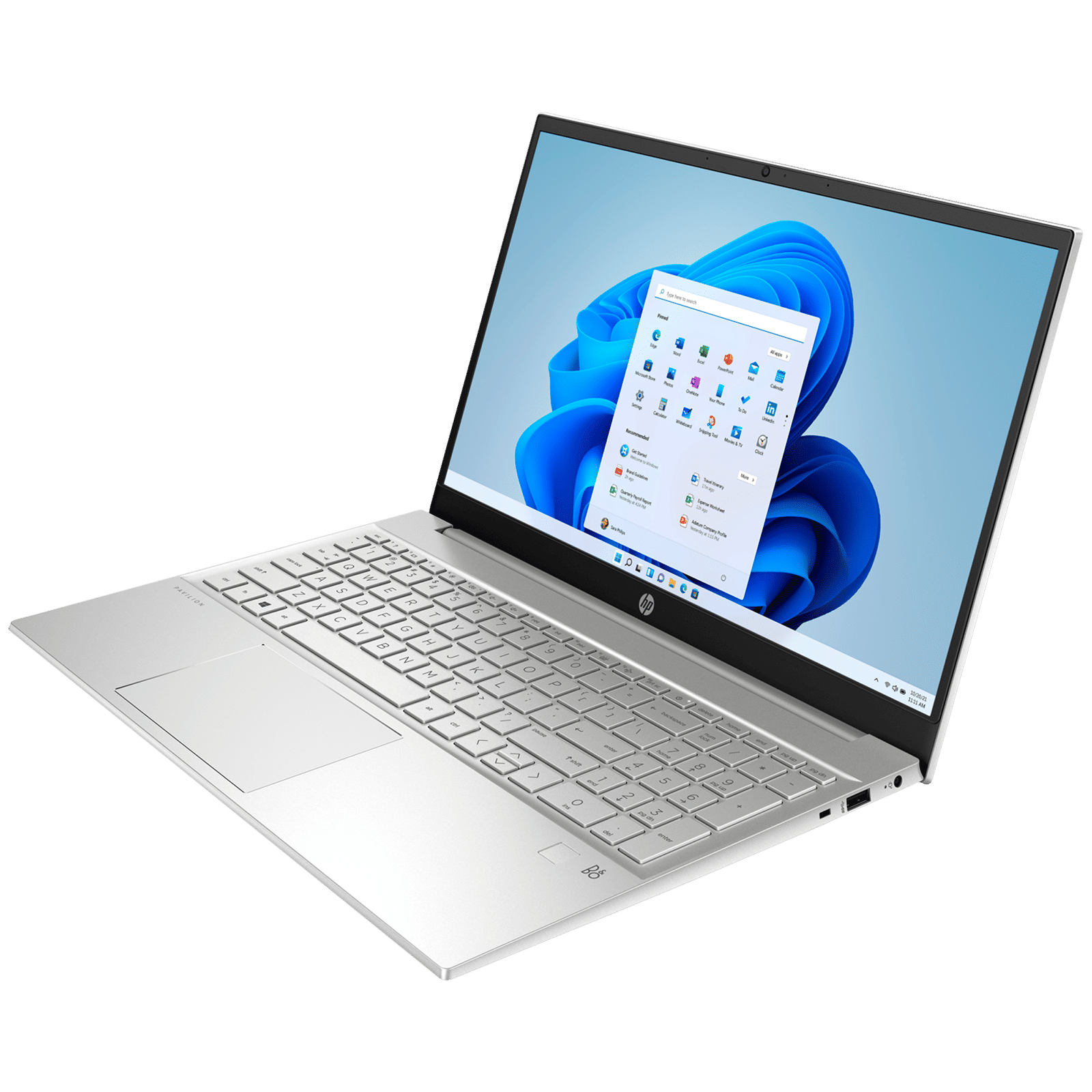 HP Pavilion 15-eg2009TU Intel Core i5 12th Gen (15.6 inch, 8GB, 512GB, Windows 11, MS Office 2021, Intel Iris Xe Graphics, FHD IPS Display, Natural Silver, 67U22PA#ACJ)_4