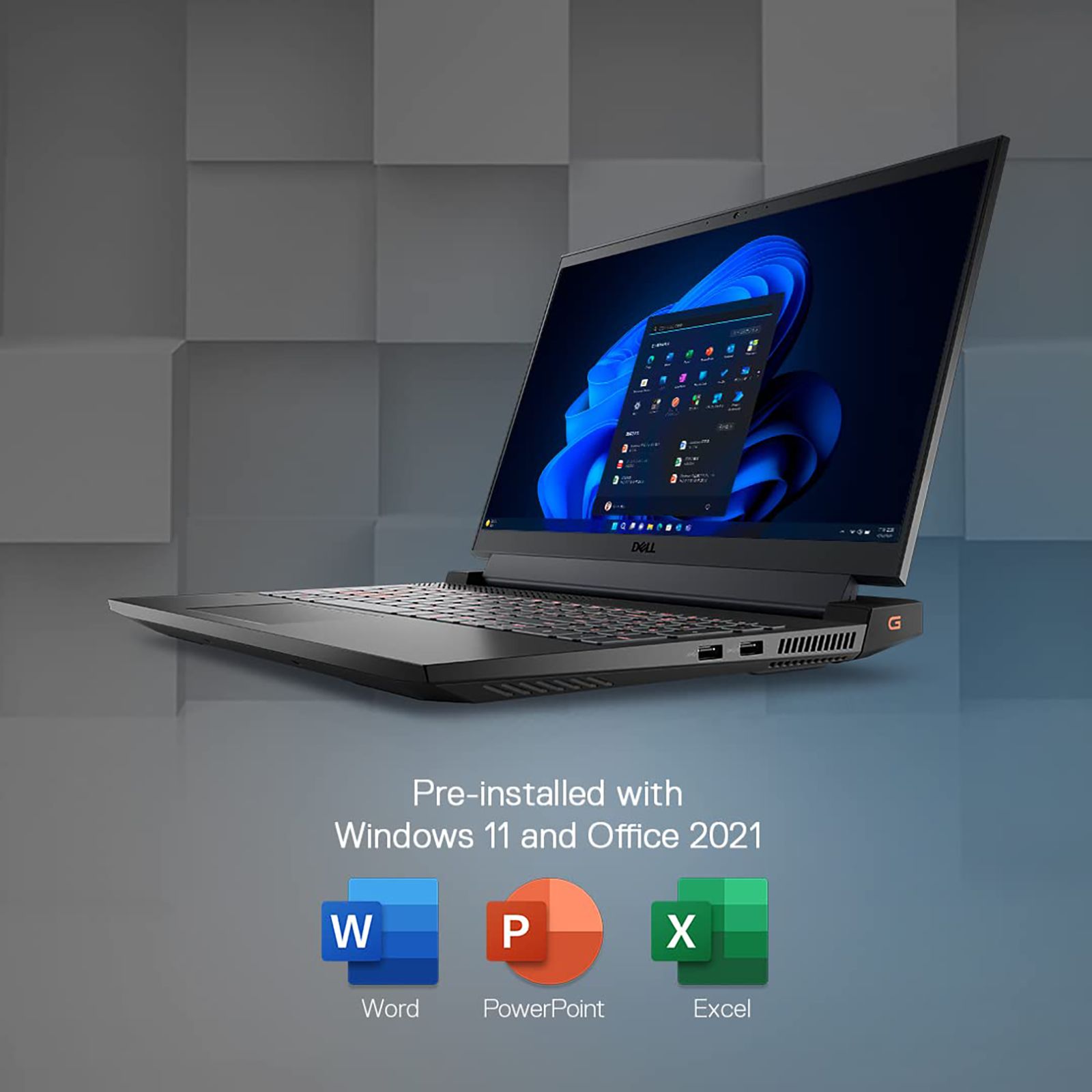 DELL G15 Intel Core i5 11th Gen (15.6 inch, 8GB, 512GB, Windows 11, MS Office 2021, NVIDIA GeForce RTX 3050 Graphics, FHD LED-Backlit Display, Dark Shadow Grey, D560825WIN9B)_12