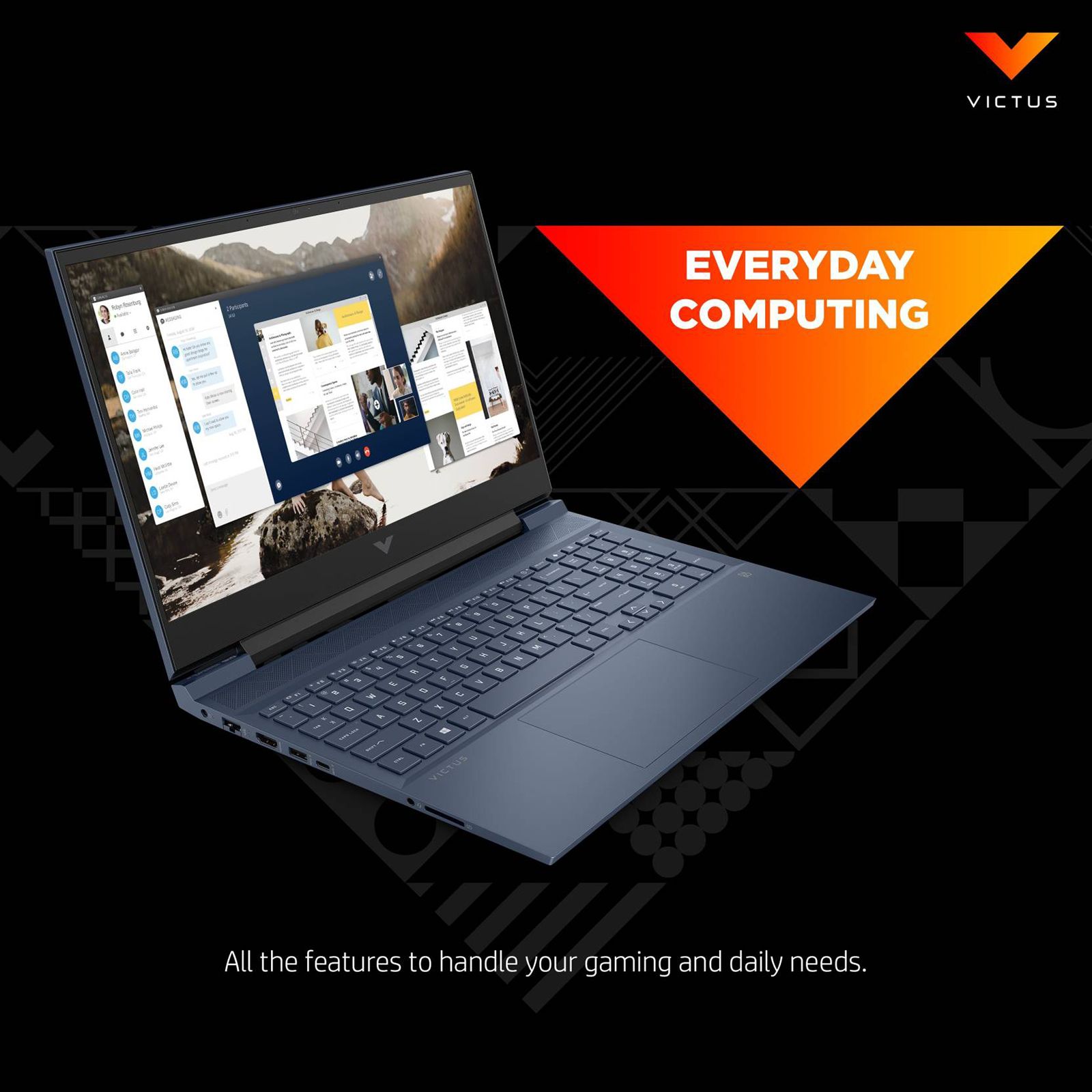 HP Victus 16-d0354TX Intel Core i5 11th Gen (16.1 inch, 8GB, 512GB, Windows 11, MS Office 2019, NVIDIA GeForce RTX 3050 Graphics, FHD IPS Display, Performance Blue, 552W7PA#ACJ) HP Victus 16-d0354TX Intel Core i5 11th Gen (16.1 inch, 8GB, 512GB, Windows 11, MS Office 2019, NVIDIA GeForce RTX 3050 Graphics, FHD IPS Display, Performance Blue, 552W7PA#ACJ)_9