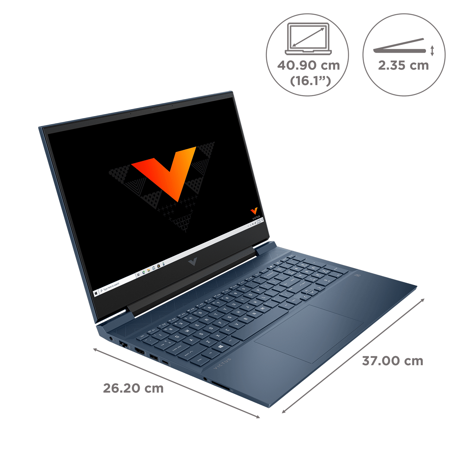 HP Victus 16-d0354TX Intel Core i5 11th Gen (16.1 inch, 8GB, 512GB, Windows 11, MS Office 2019, NVIDIA GeForce RTX 3050 Graphics, FHD IPS Display, Performance Blue, 552W7PA#ACJ) HP Victus 16-d0354TX Intel Core i5 11th Gen (16.1 inch, 8GB, 512GB, Windows 11, MS Office 2019, NVIDIA GeForce RTX 3050 Graphics, FHD IPS Display, Performance Blue, 552W7PA#ACJ)_2