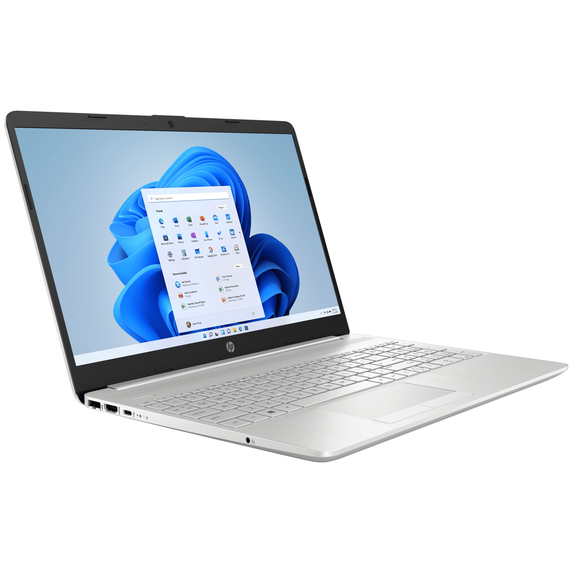 HP 15s-dr3506TU Intel Core i3 11th Gen Laptop (8GB, 256GB SSD, 1TB HDD, Windows 11 Home, 15.6 inch Full HD Display, Natural Silver, 1.75 KG)_11