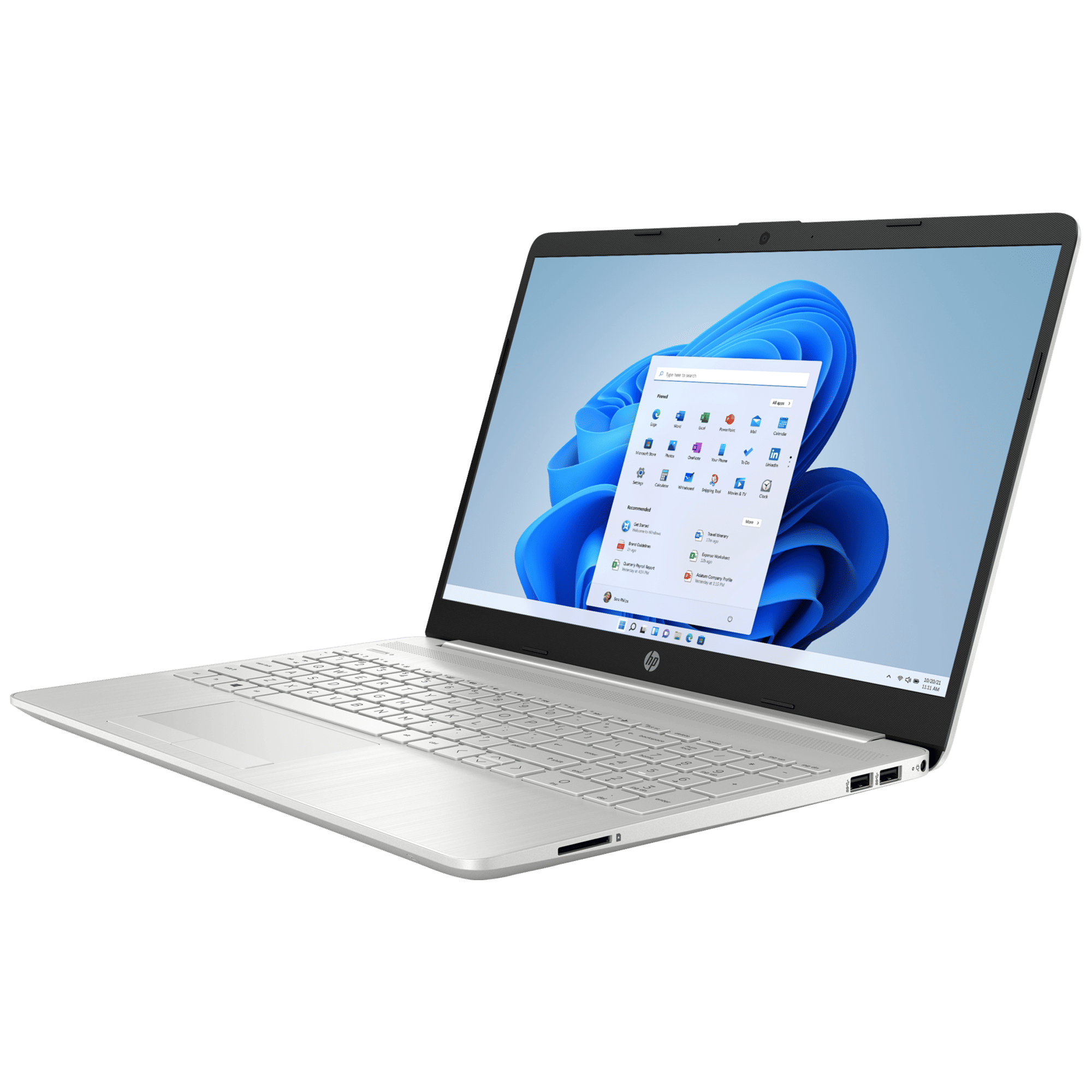 HP 15s-dr3506TU Intel Core i3 11th Gen Laptop (8GB, 256GB SSD, 1TB HDD, Windows 11 Home, 15.6 inch Full HD Display, Natural Silver, 1.75 KG)_4