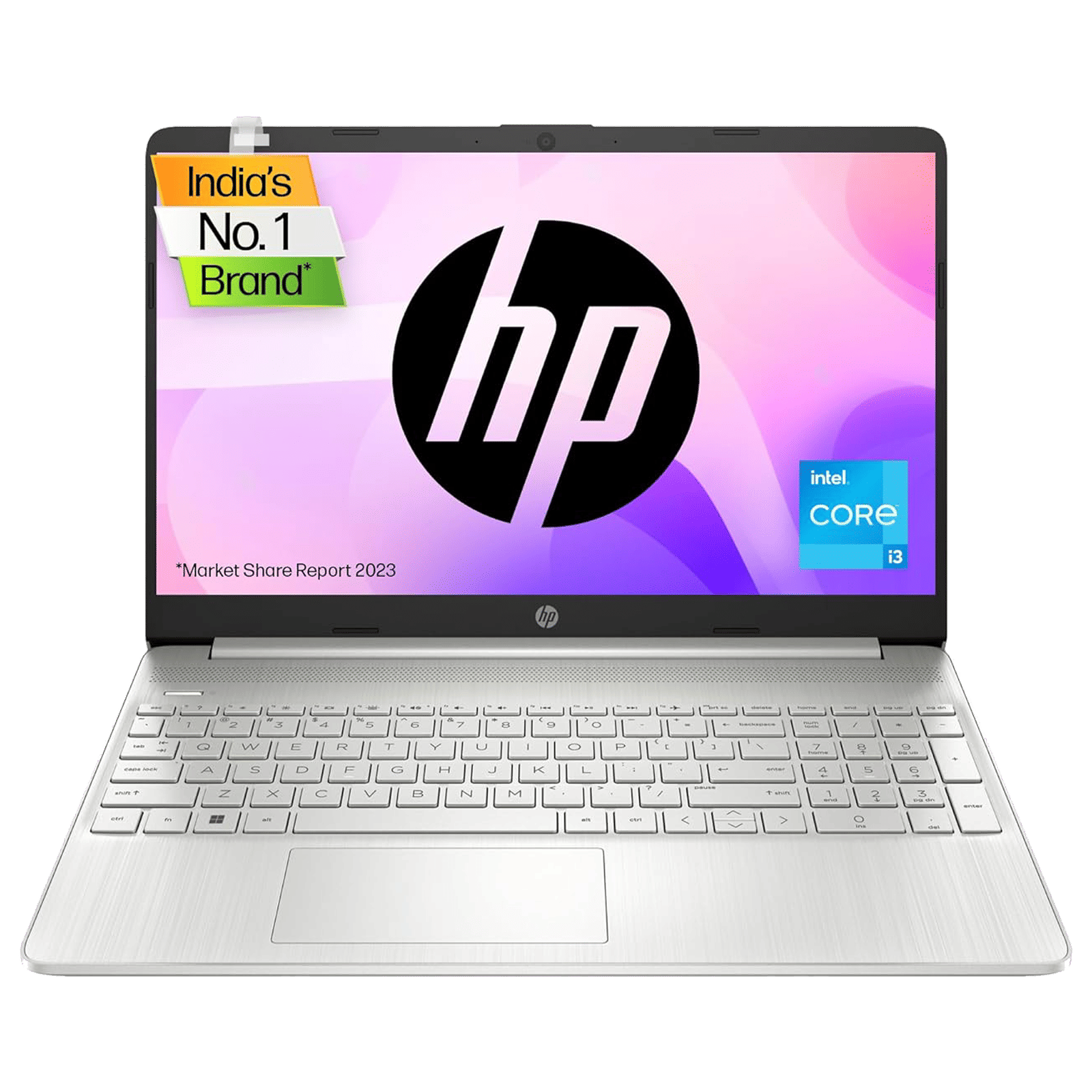HP 15s-dr3506TU Intel Core i3 11th Gen Laptop (8GB, 256GB SSD, 1TB HDD, Windows 11 Home, 15.6 inch Full HD Display, Natural Silver, 1.75 KG)_1