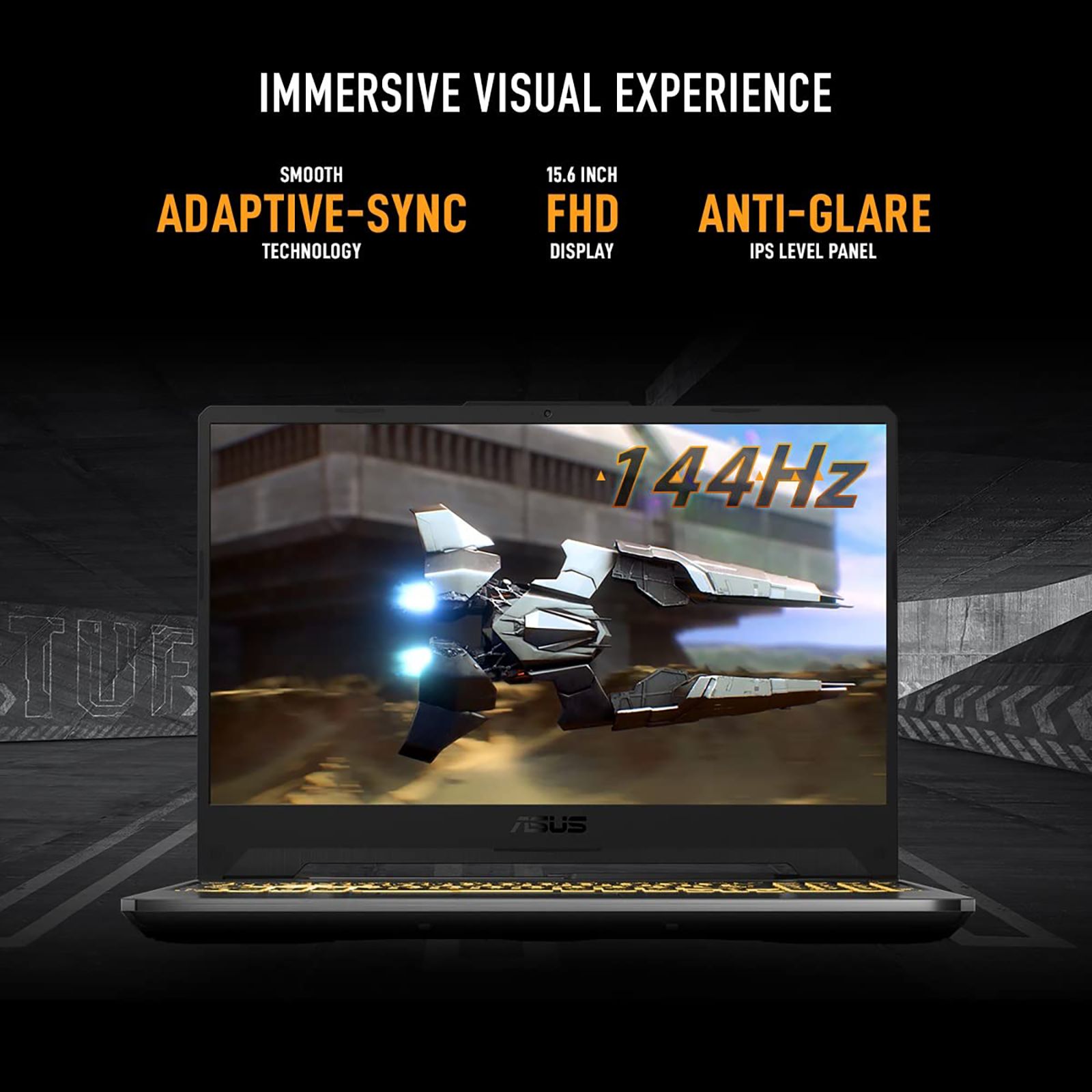 ASUS TUF Gaming A15 FA506QM-HN124W AMD Ryzen 9 5900HX Gaming Laptop (16GB, 512GB SSD, Windows 11 Home, 6GB Graphics, 15.6 inch 144 Hz Full HD IPS Display, NVIDIA GeForce RTX 3060, Graphite Black, 2.3 KG)_17
