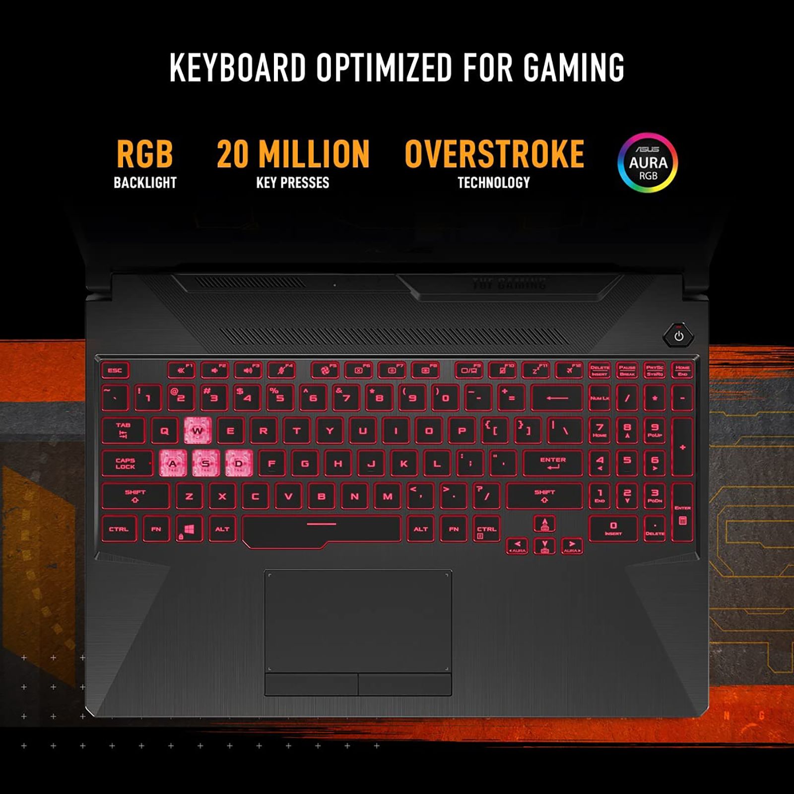 ASUS TUF Gaming A15 FA506QM-HN124W AMD Ryzen 9 5900HX Gaming Laptop (16GB, 512GB SSD, Windows 11 Home, 6GB Graphics, 15.6 inch 144 Hz Full HD IPS Display, NVIDIA GeForce RTX 3060, Graphite Black, 2.3 KG)_18