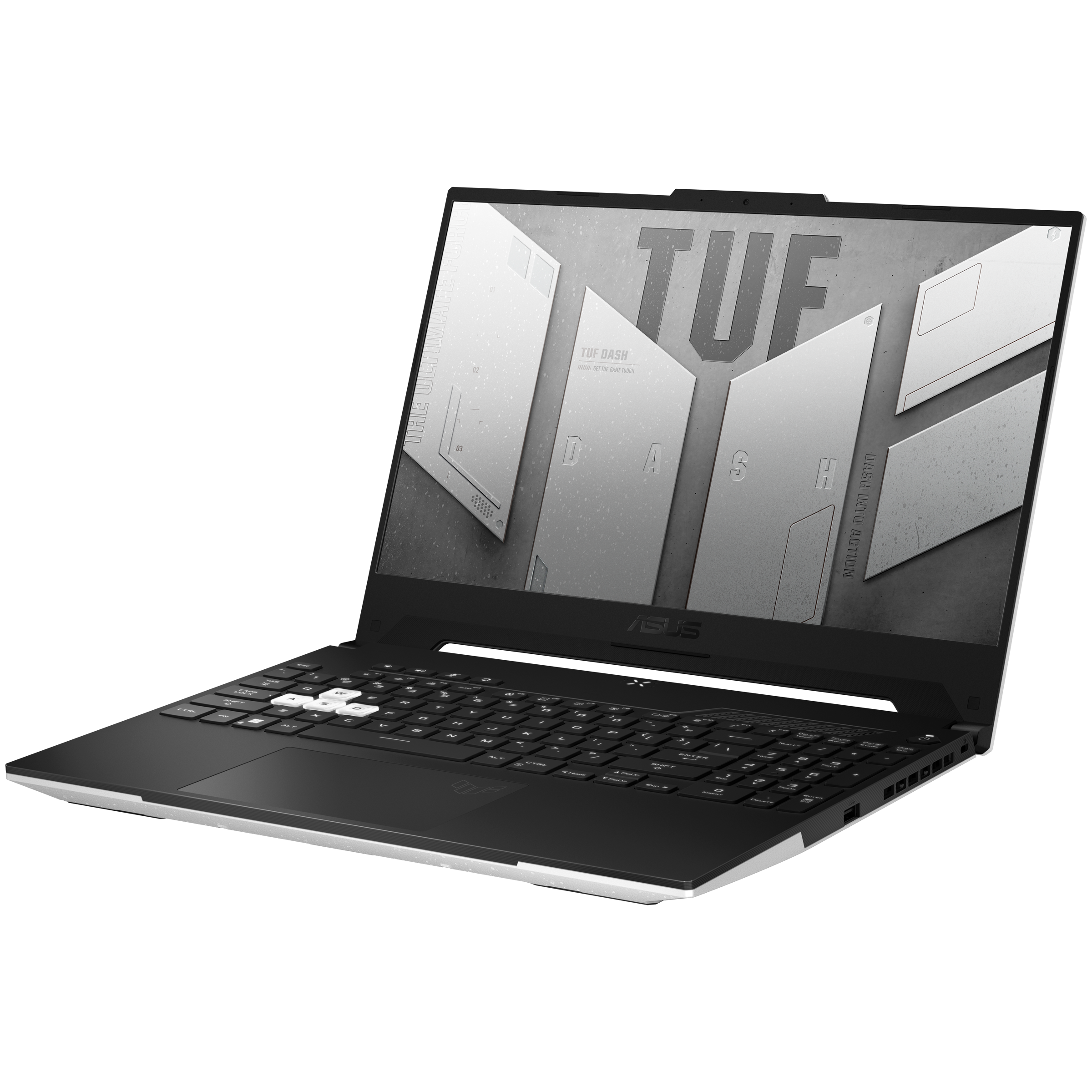 ASUS TUF Dash F15 FX517ZE-HN035WS Intel Core i7 12th Gen (15.6 inch, 16GB, 512GB, Windows 11 Home, MS Office 2021, NVIDIA GeForce RTX 3050 Ti, IPS Display, Moonlight White, 90NR0951-M000M0)_4