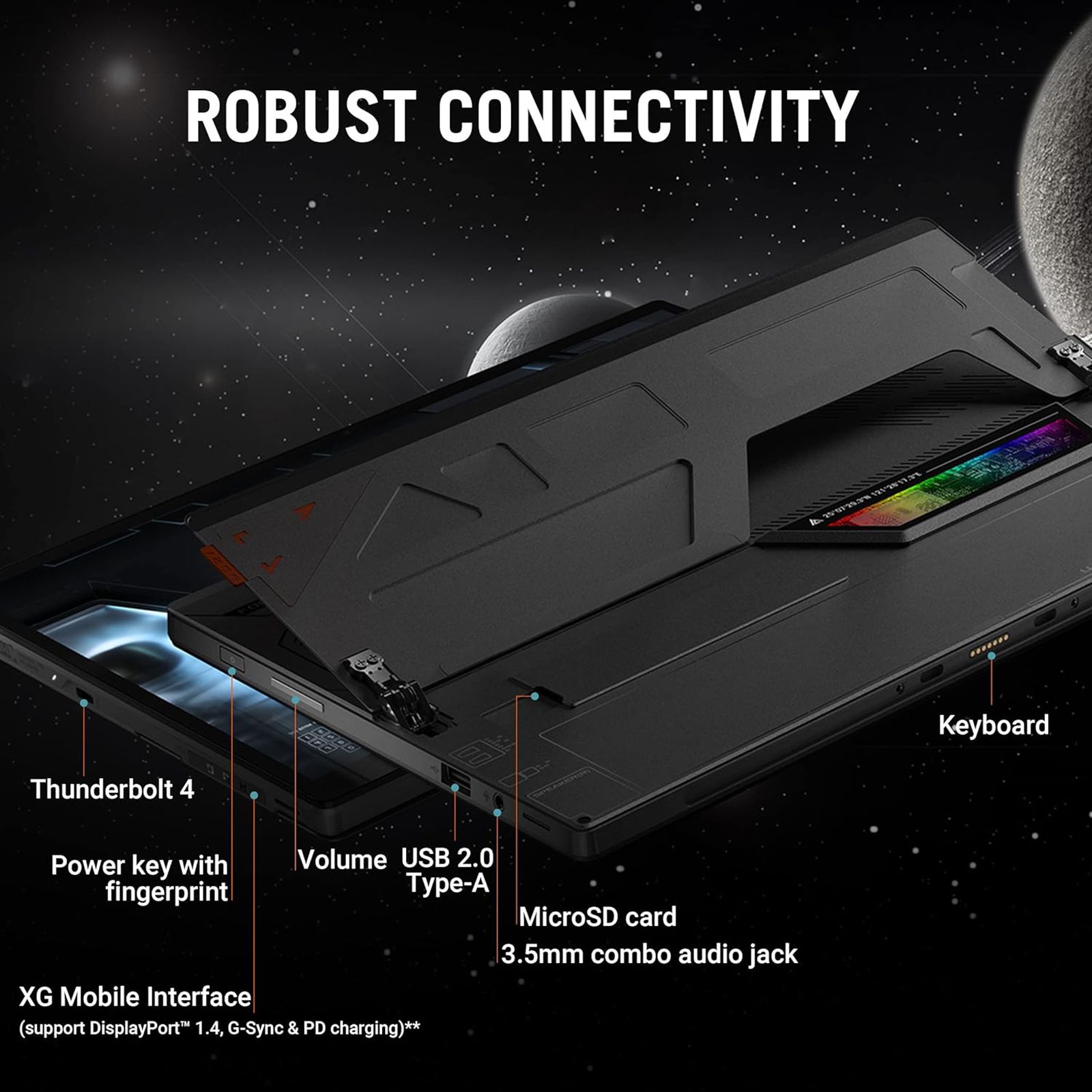 ASUS ROG Flow Z13 GZ301ZC-LD123WS Intel Core i7 12th Gen (13.4 inch, 16GB, 512GB, Windows 11 Home, MS Office 2021, NVIDIA GeForce RTX 3050, IPS Display, Black, 90NR07Z1-M00670)_13