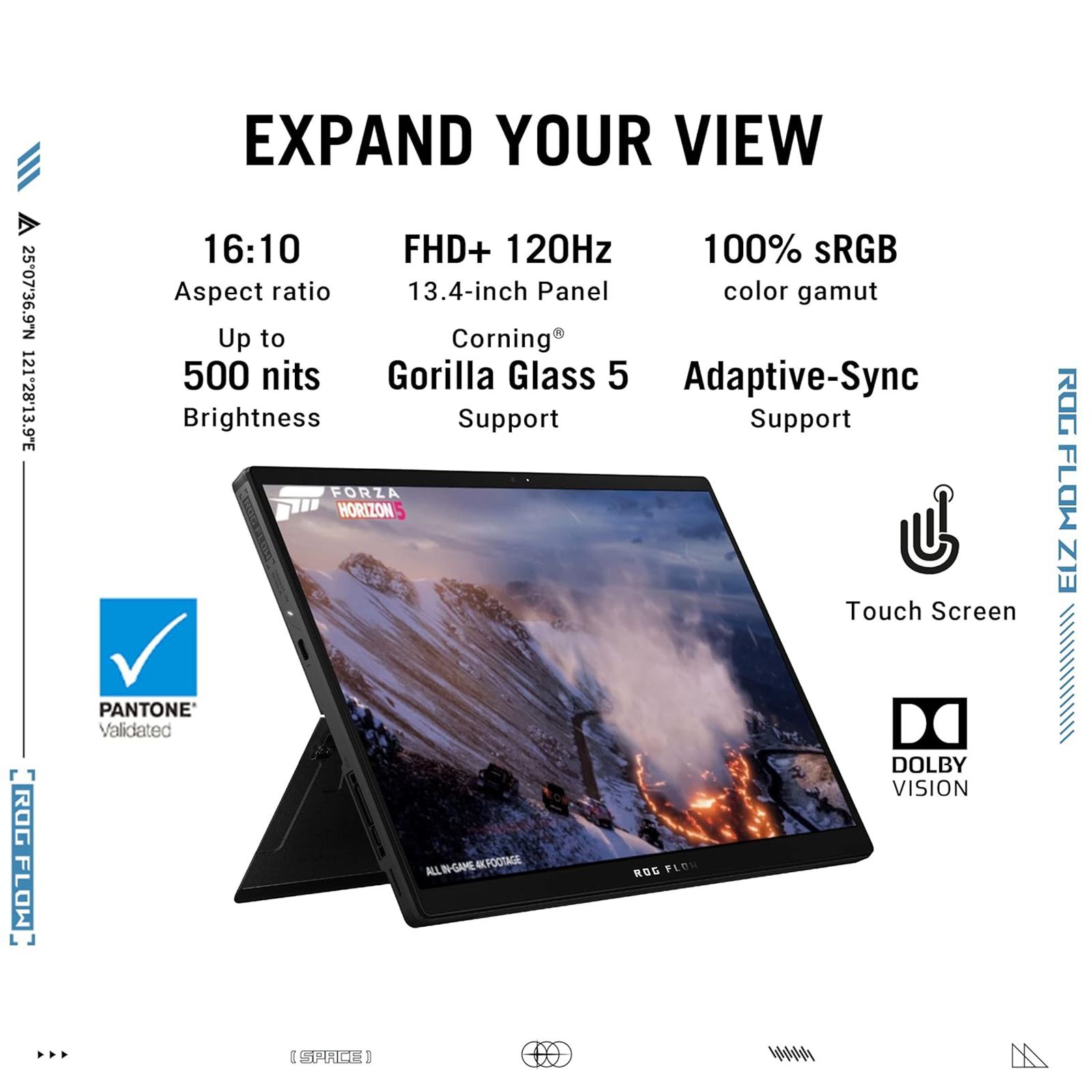 ASUS ROG Flow Z13 GZ301ZC-LD123WS Intel Core i7 12th Gen (13.4 inch, 16GB, 512GB, Windows 11 Home, MS Office 2021, NVIDIA GeForce RTX 3050, IPS Display, Black, 90NR07Z1-M00670)_16